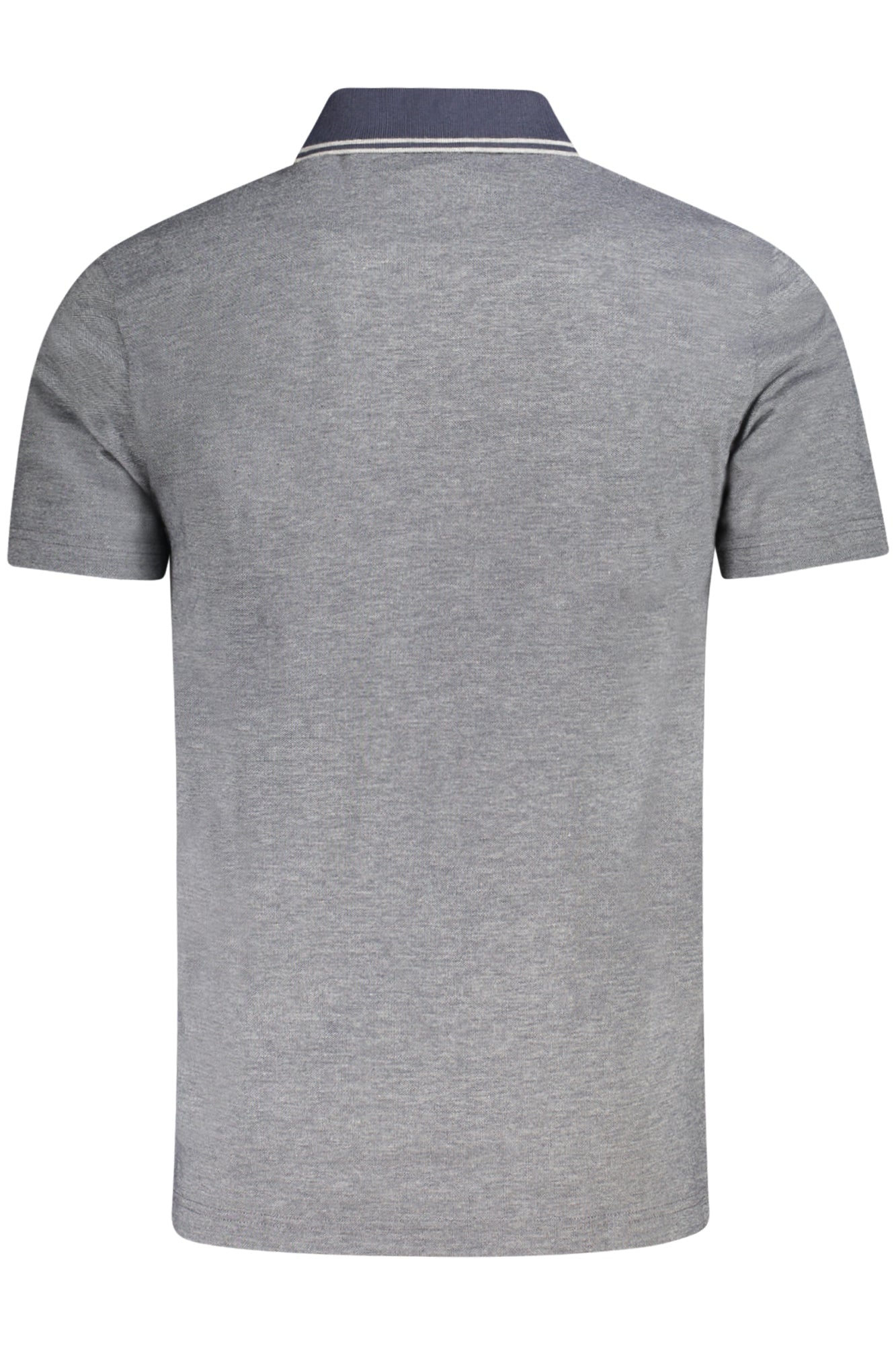 50507814PEOXFORDNEW_BL404 – Elegantes Herren Kurzarm-Poloshirt in Blau mit Kontrastdetails – Größe: S, 3XL, 4XL, 2XL – Farbe: Blu