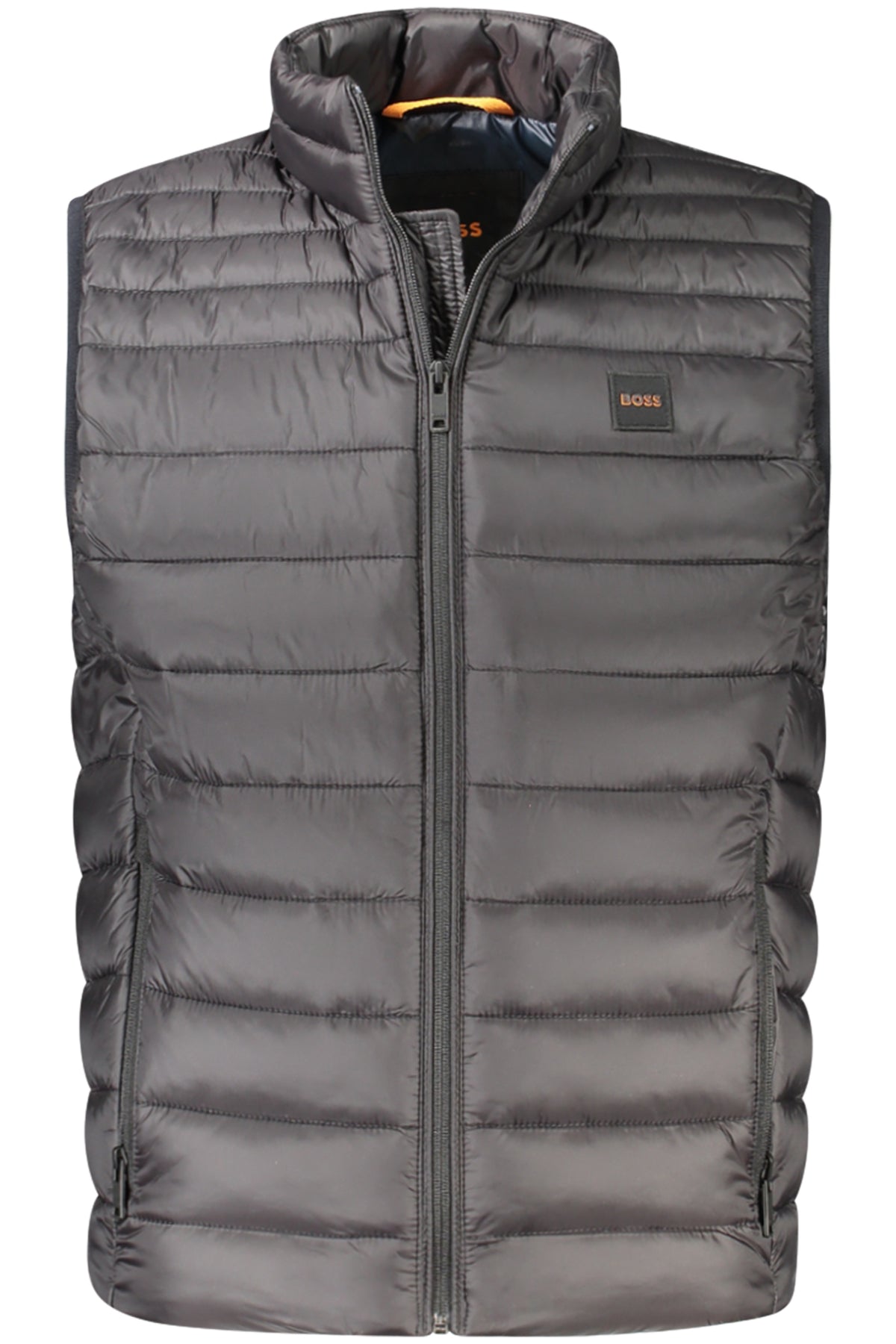 50530966ODENO2_NE001 – Ärmellose Herrenjacke Schwarz - Wasserabweisend mit Kontrastdetails – Größe: 44, 46, 48, 50, 52, 54 – Farbe: Nero