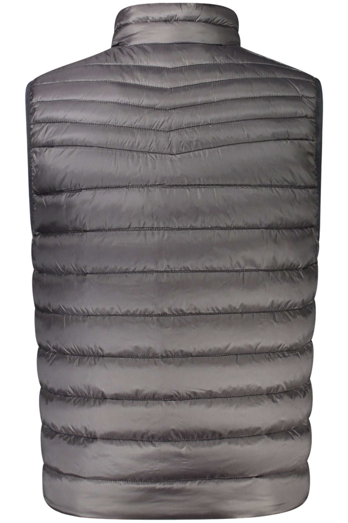 50530966ODENO2_NE001 – Ärmellose Herrenjacke Schwarz - Wasserabweisend mit Kontrastdetails – Größe: 44, 46, 48, 50, 52, 54 – Farbe: Nero
