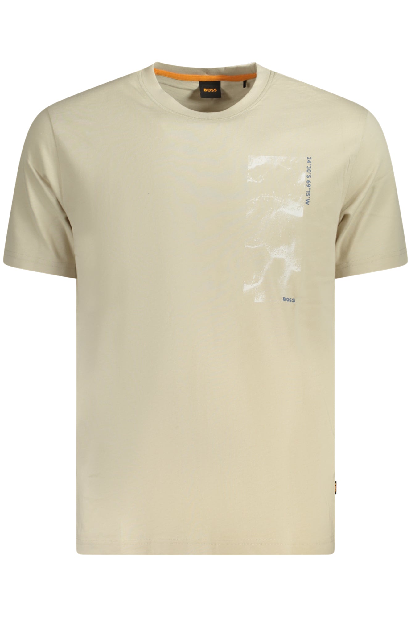 50539179TEATACAMA_BE271 – Beiges Herren T-Shirt mit Print und Rundhals – Stilvoll und Modern – Größe: L, XL, 2XL, 3XL, S, M – Farbe: Beige
