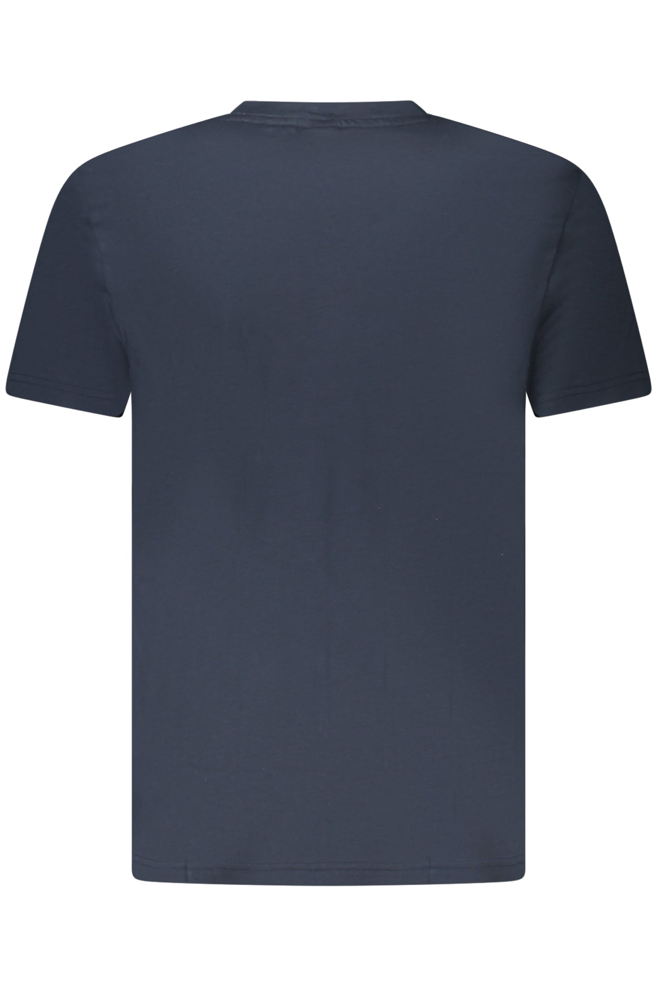 50481923THINKING1_BL404 – Herren Kurzarm-T-Shirt Blau: Rundhals, Druck, Bio-Baumwolle – Größe: S, M, L, XL, 2XL – Farbe: Blu