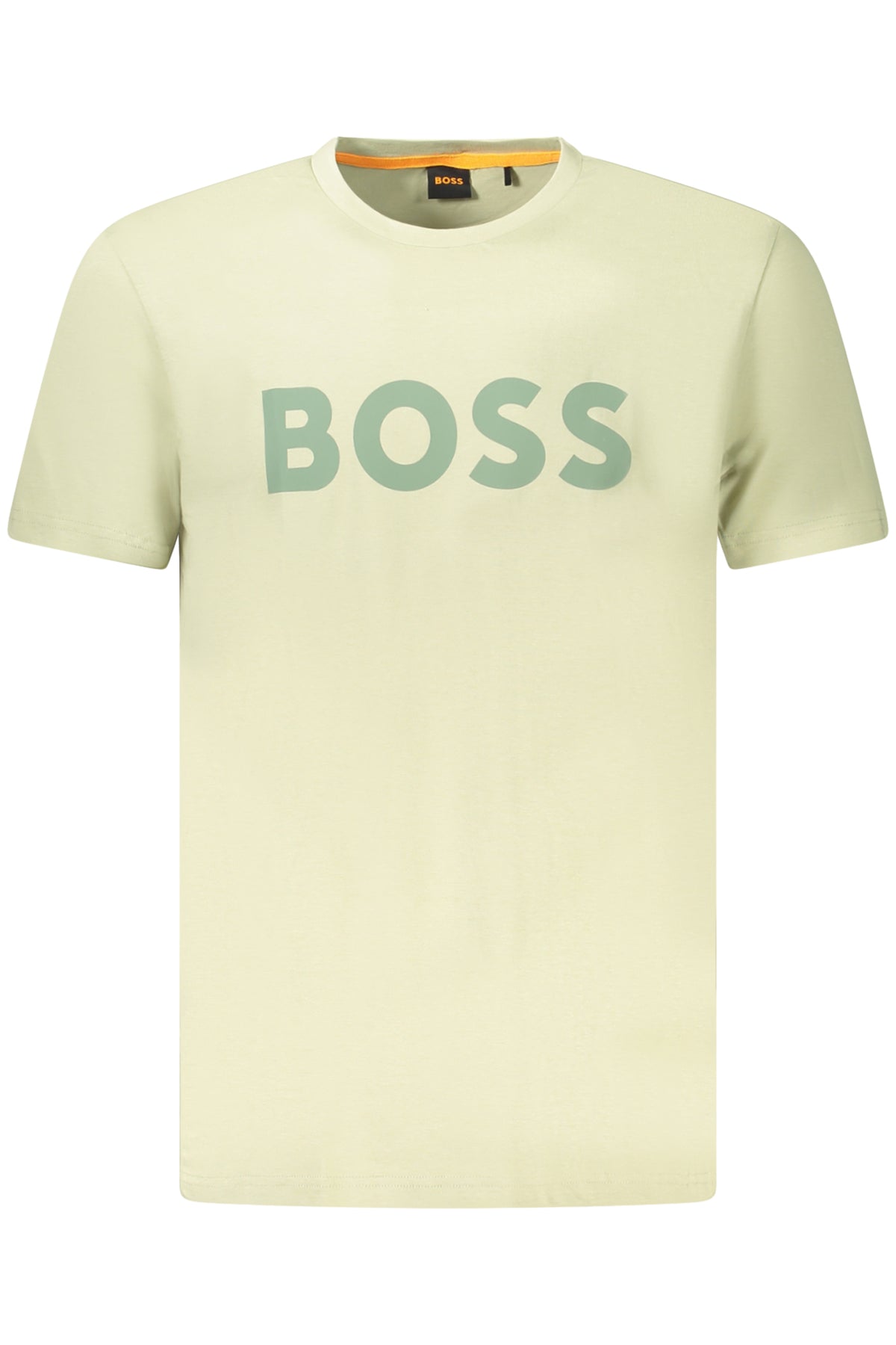50481923THINKING1_VE370 – Grünes Herren T-Shirt aus Bio-Baumwolle mit Rundhals & Logo-Druck – Größe: S, M, L, XL, 2XL – Farbe: Verde