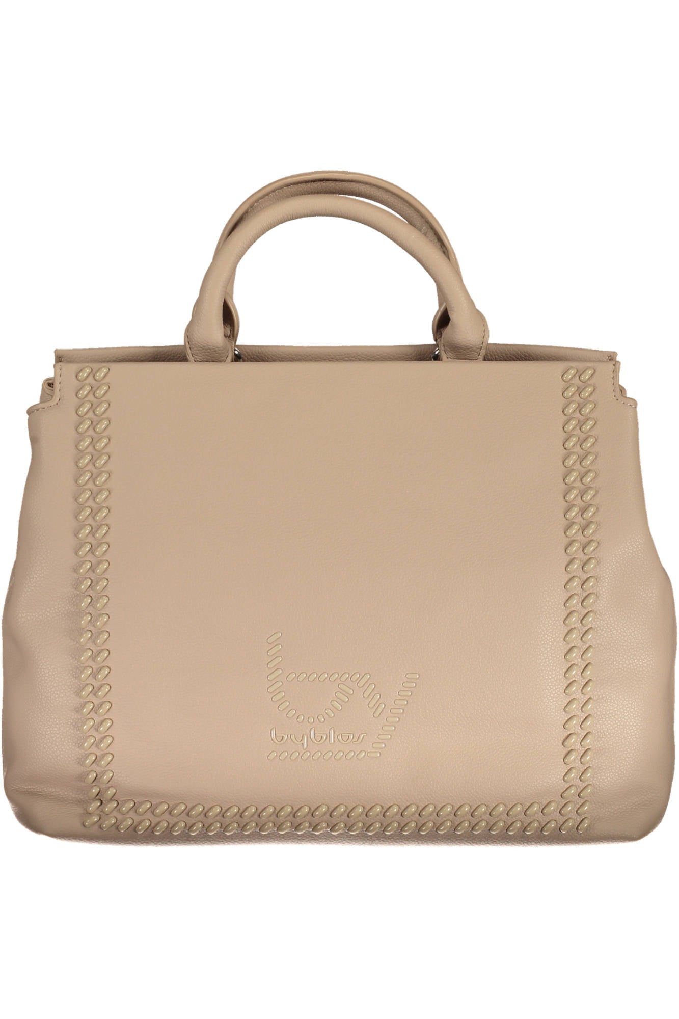 20100107_BEIGE_1528-TAUPE – Elegante Damen-Handtasche Beige mit Schulterriemen und Fächern – Größe: UNI – Farbe: Beige