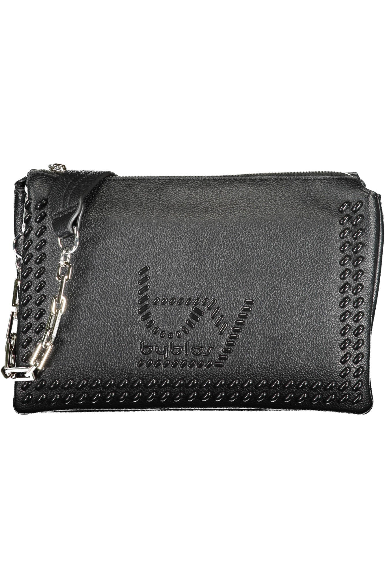 20100110_NERO_293-BLK – Elegante schwarze Damenhandtasche mit vielseitigen Tragemöglichkeiten – Größe: UNI – Farbe: Nero