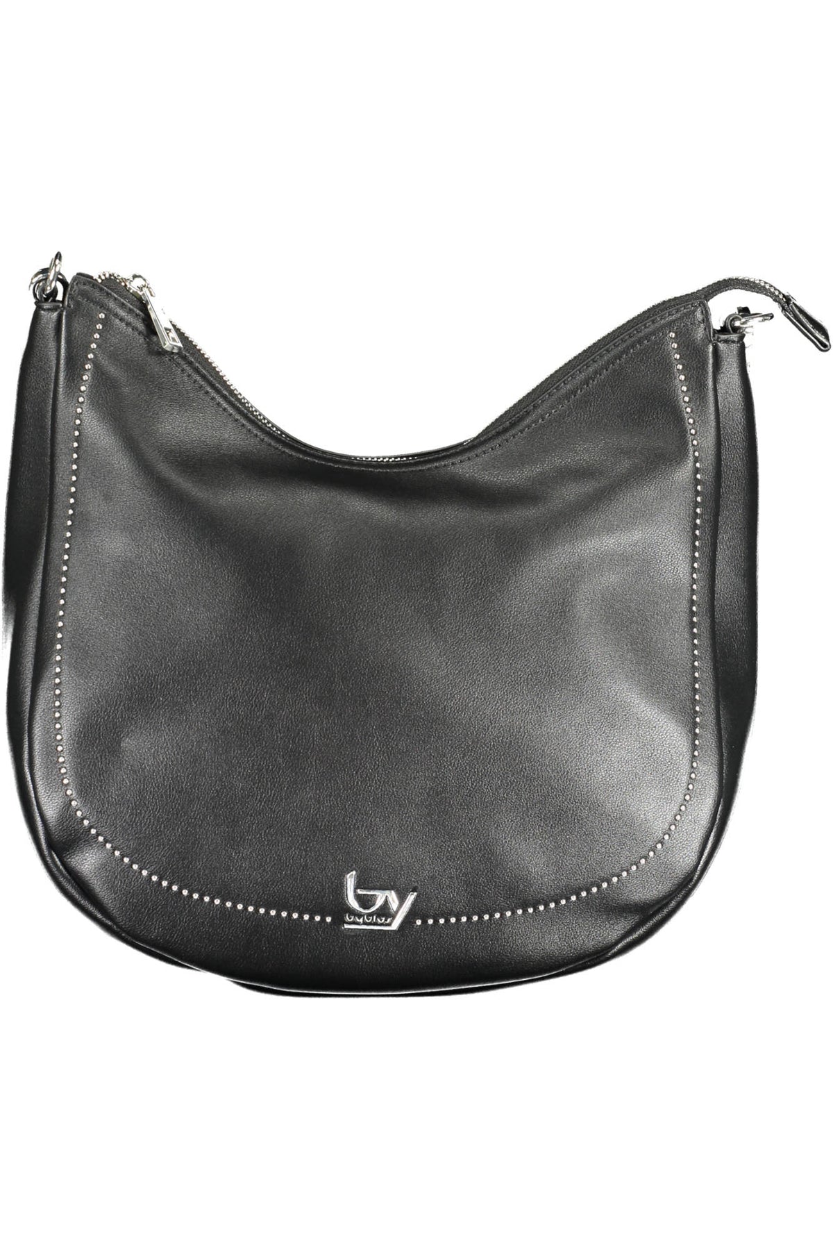 20100072_NERO_293-BLK – Elegante Schwarze Damenhandtasche mit Abnehmbaren Schulterriemen – Größe: UNI – Farbe: Nero