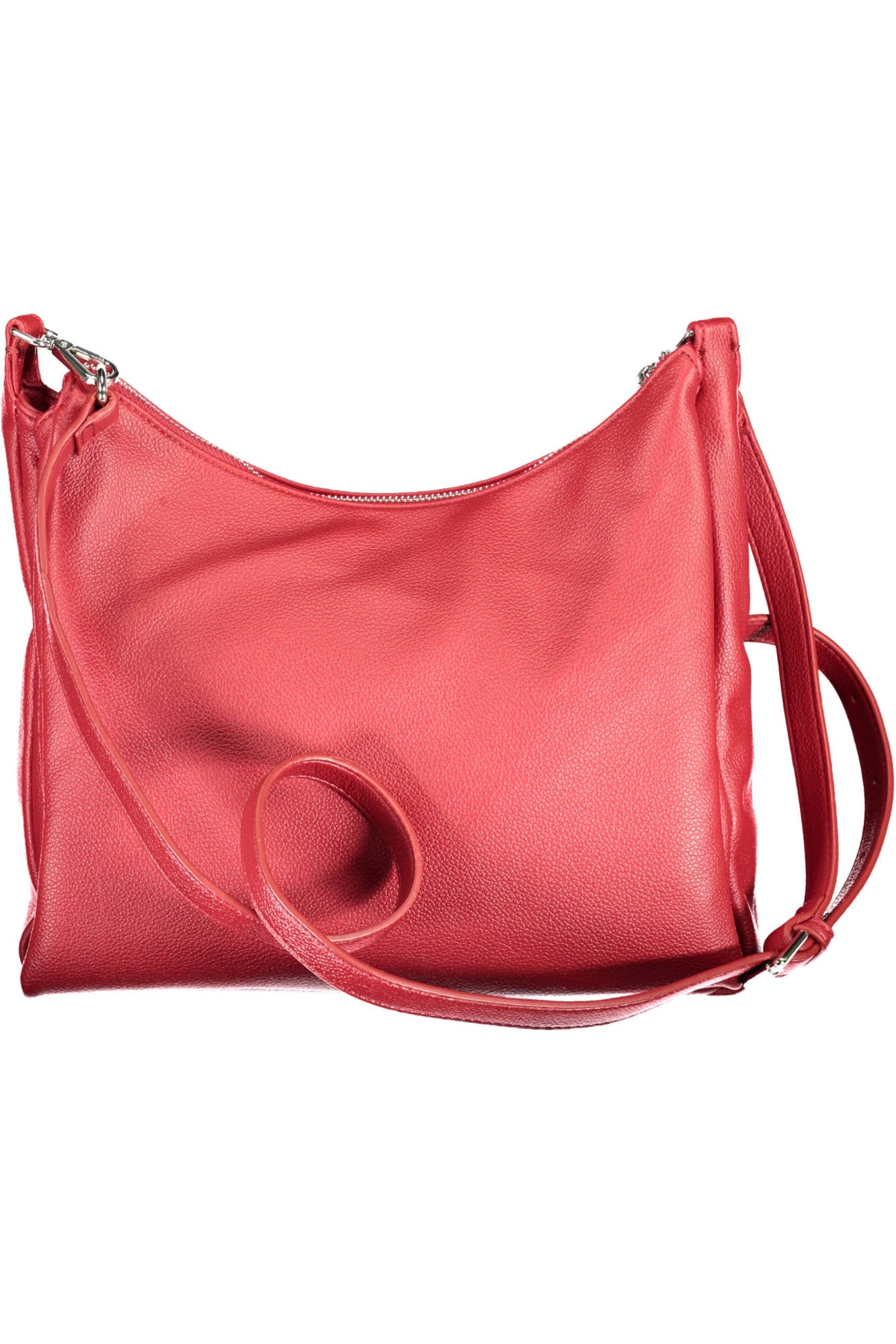20100087_ROSSO_333-RED – Elegante Rote Handtasche mit Multifunktionsriemen und Vielseitigen Fächern – Größe: UNI – Farbe: Rosso