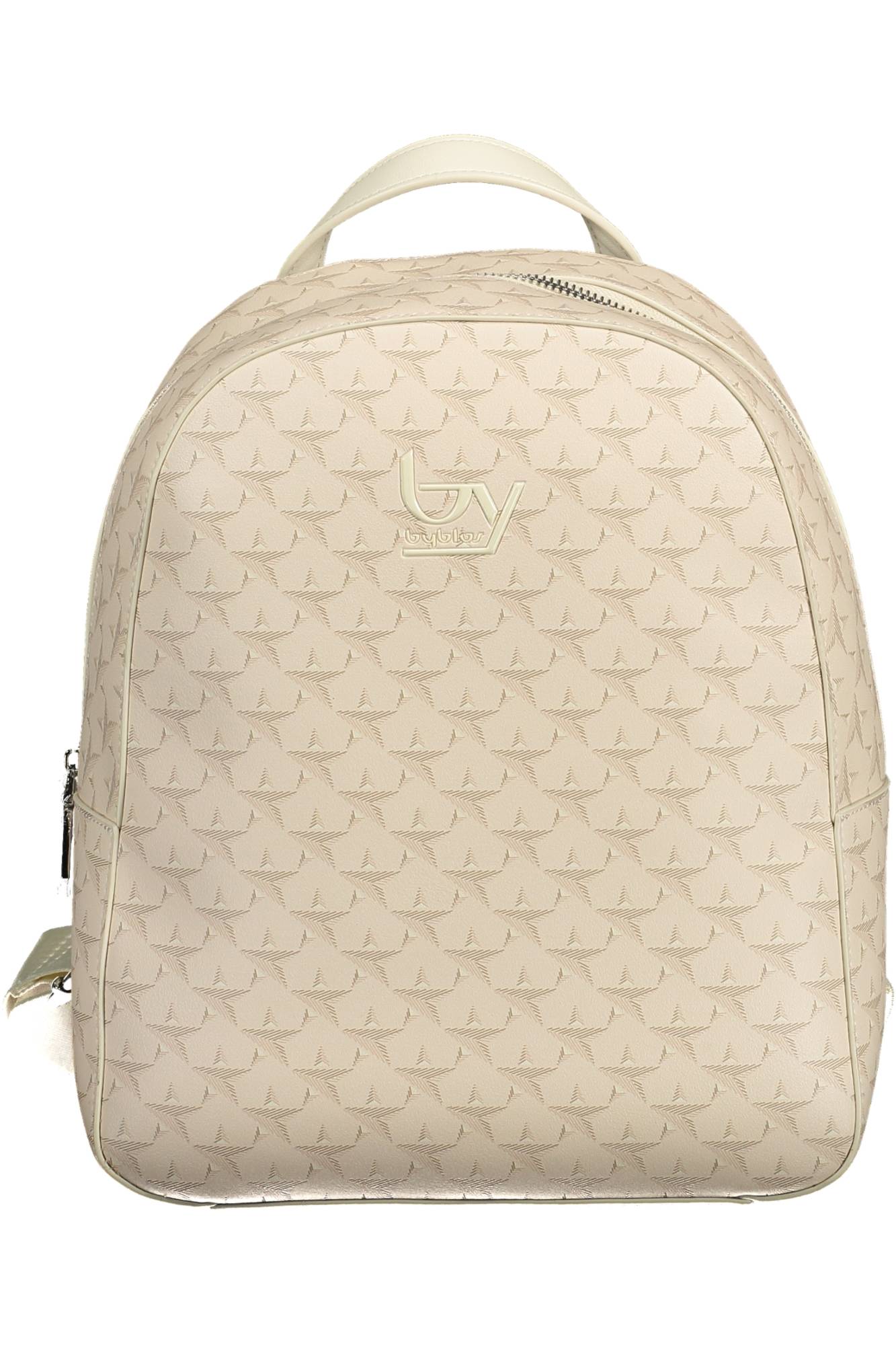 20100033_BEIGE_003 – Damen Rucksack Beige: Stilvoll mit verstellbaren Trägern und Taschen – Größe: UNI – Farbe: Beige