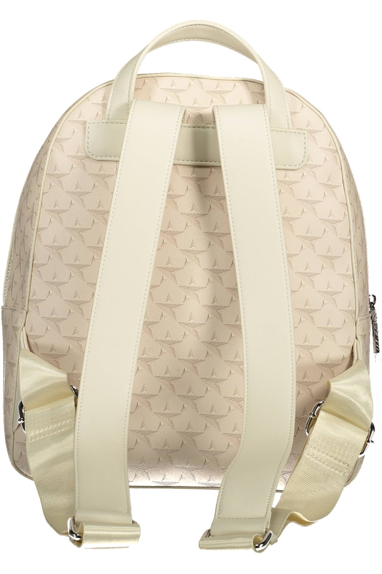 20100033_BEIGE_003 – Damen Rucksack Beige: Stilvoll mit verstellbaren Trägern und Taschen – Größe: UNI – Farbe: Beige