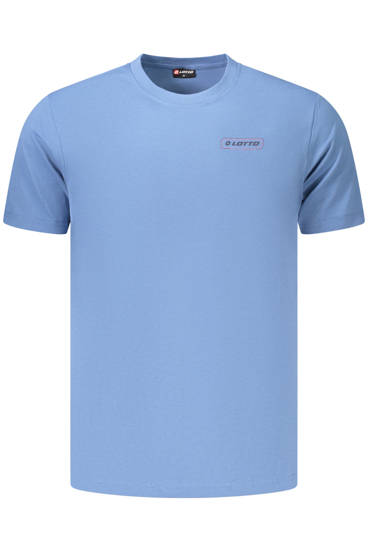 466013_BLDENIM – Herren Kurzarm T-Shirt Blau mit Logo und Rundhals – Ideal für Sport – Größe: M, L, XL, 2XL – Farbe: Blu