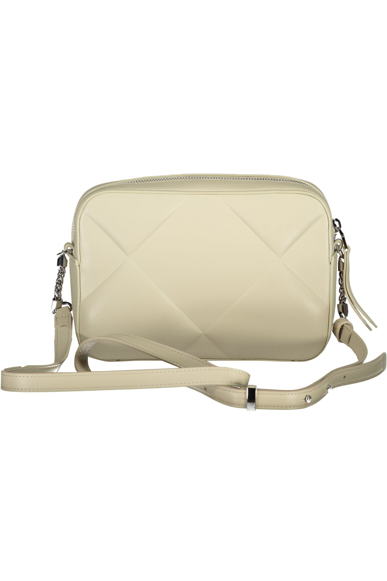 K60K611891_BEPEA – Beige Damen-Umhängetasche mit Kartenfach und recyceltem Material – Größe: UNI – Farbe: Beige