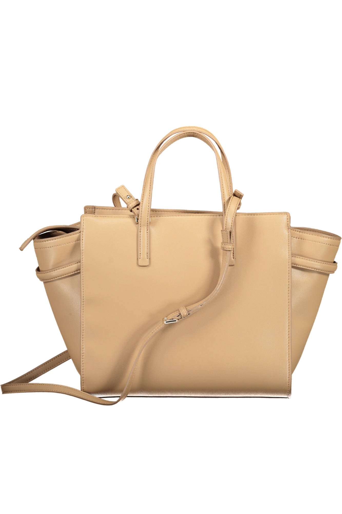 K60K610171_BEIGE_GEZ – Elegante Beige Damenhandtasche: Vielseitig & Nachhaltig aus Polyester – Größe: UNI – Farbe: Beige