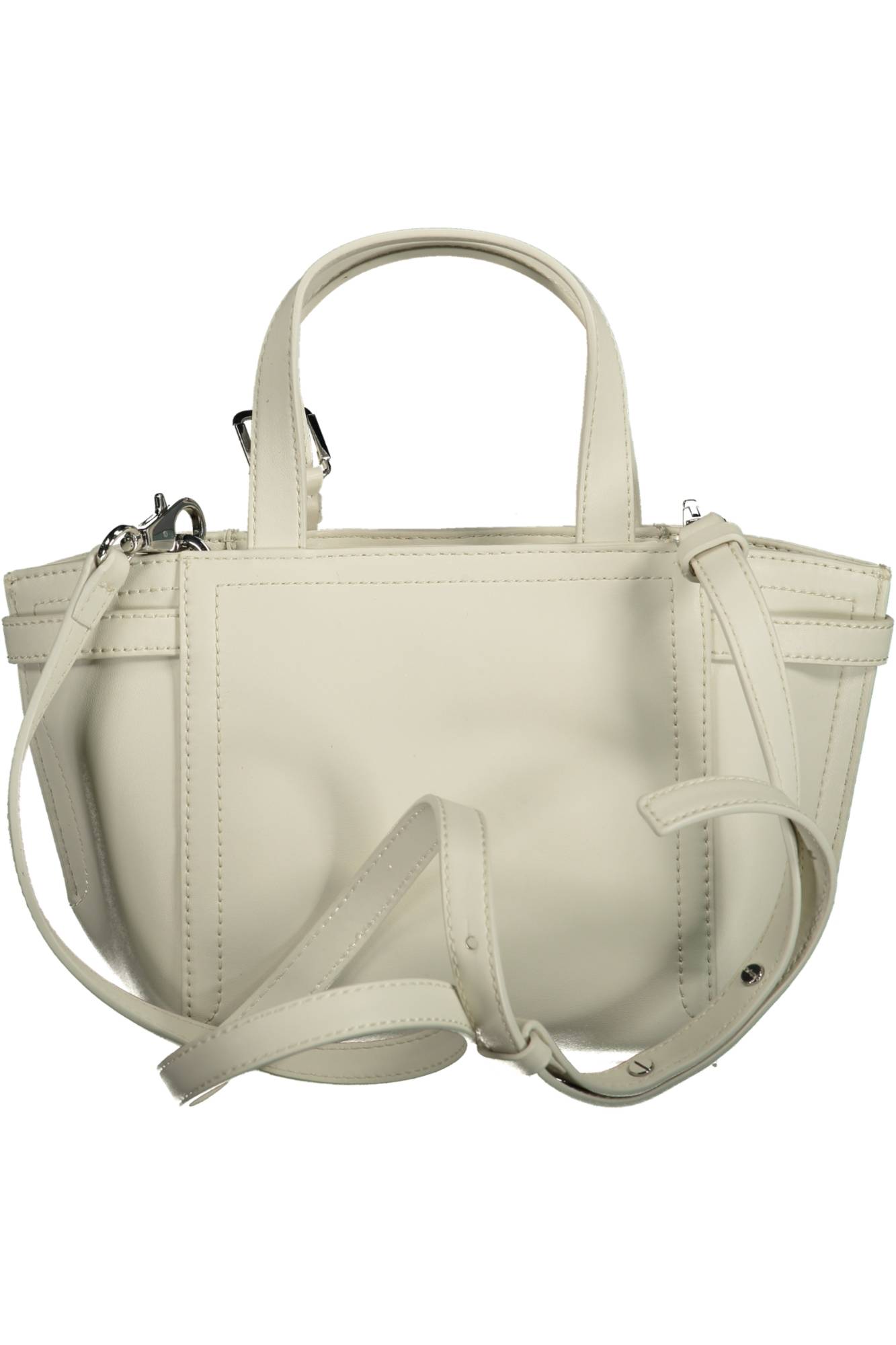 K60K609847_BIANCO_YAV – Stylische Damenschultertasche Weiß - Nachhaltig & Vielseitig – Größe: UNI – Farbe: Bianco