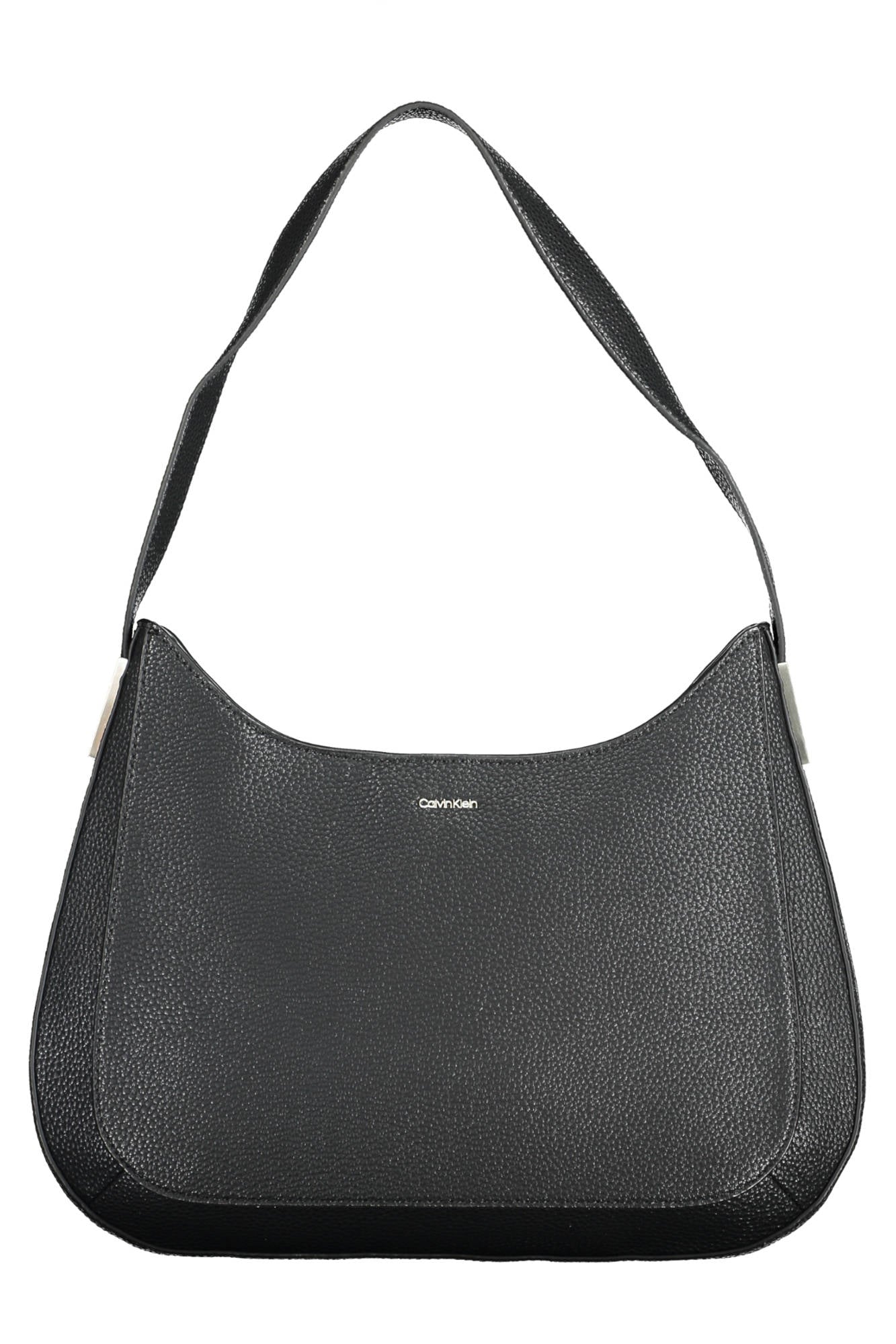 K60K610447_NERO_BAX – Stylische Schwarze Damenschultertasche aus Recyceltem Polyester – Größe: UNI – Farbe: Nero