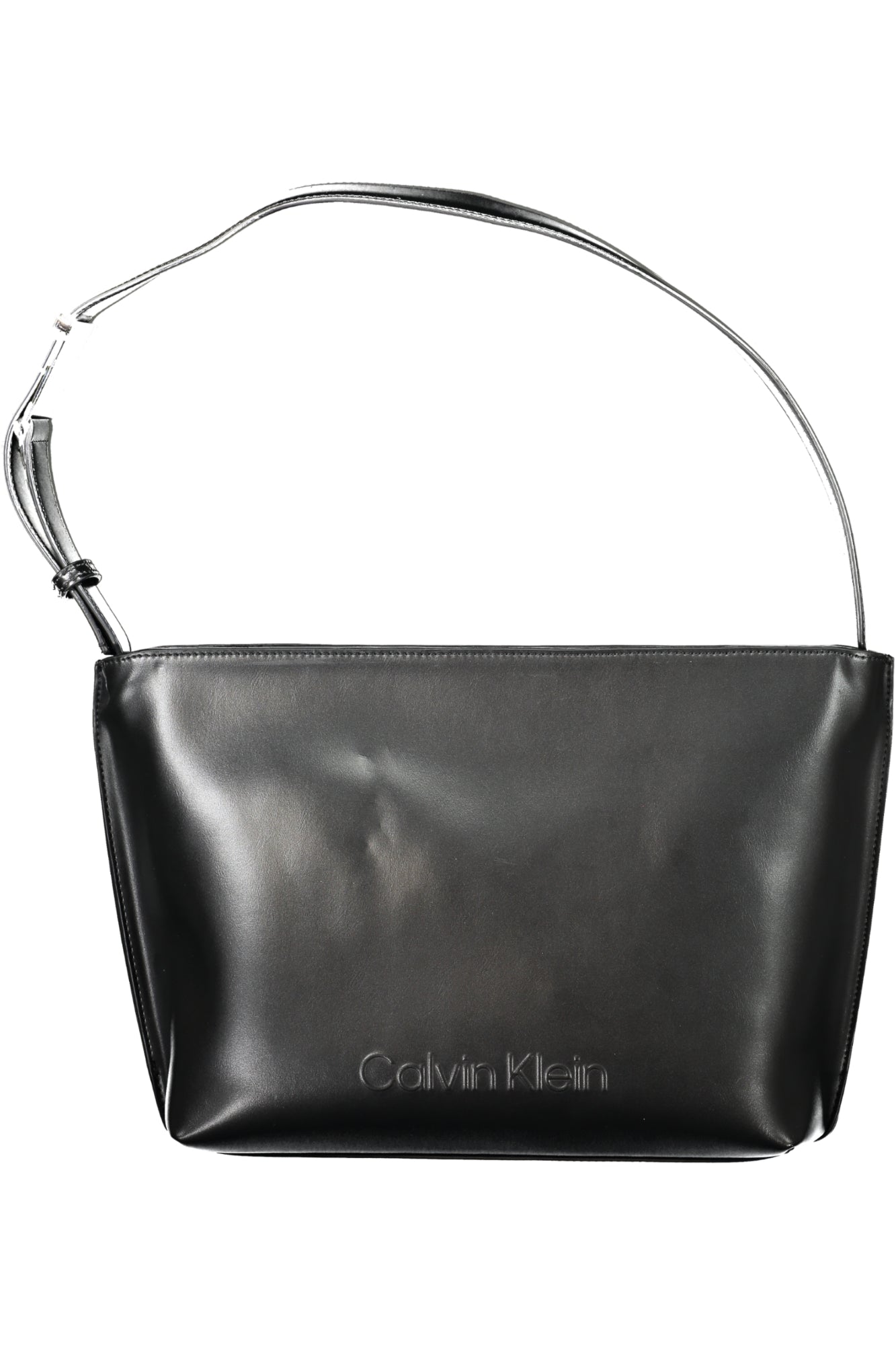 K60K612570_NEBEH – Damen Schultertasche Schwarz: Nachhaltig & Stilvoll mit Logo-Details – Größe: UNI – Farbe: Nero