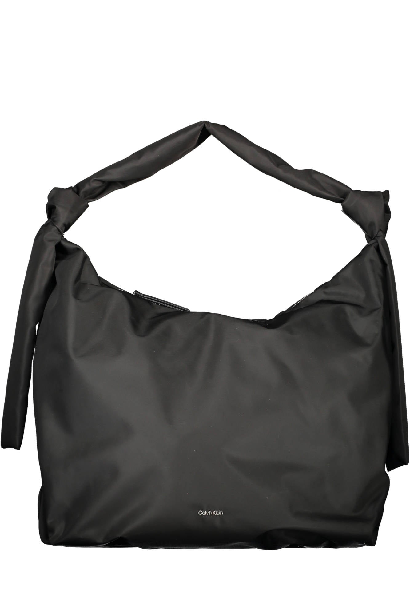 K60K610200_NERO_BAX – Schwarze Damenschultertasche mit Logo – Umweltfreundlich & Stilvoll – Größe: UNI – Farbe: Nero