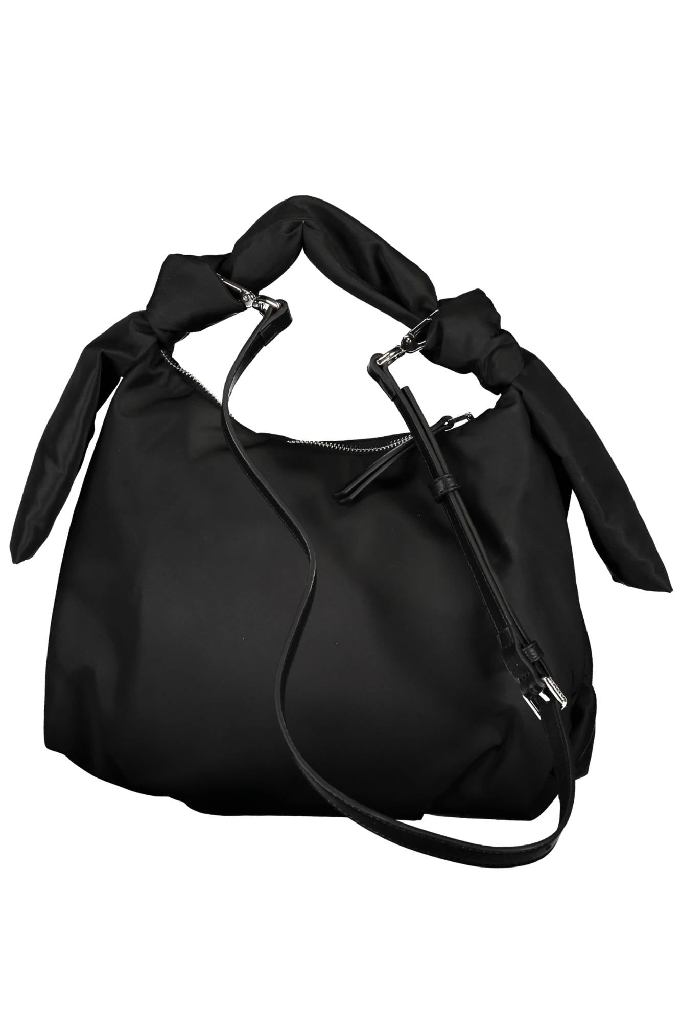 K60K610184_NERO_BAX – Damen-Tasche Schwarz: Stilvolles Design aus recyceltem Polyester – Größe: UNI – Farbe: Nero