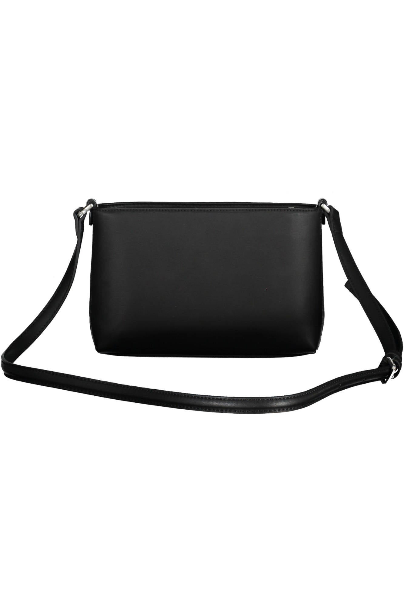K60K610927_NERO_BAX – Damen Handtasche Schwarz: Verstellbare Umhängetasche aus recyceltem Material – Größe: UNI – Farbe: Nero