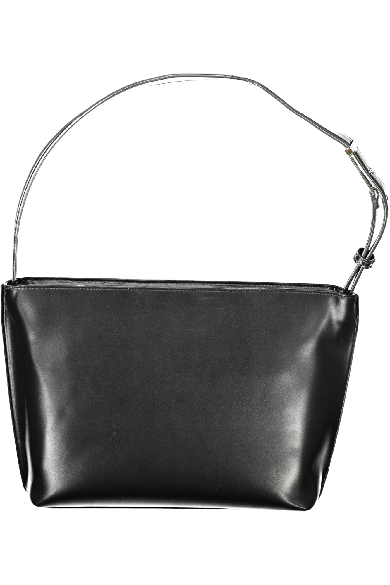 K60K612570_NEBEH – Damen Schultertasche Schwarz: Nachhaltig & Stilvoll mit Logo-Details – Größe: UNI – Farbe: Nero