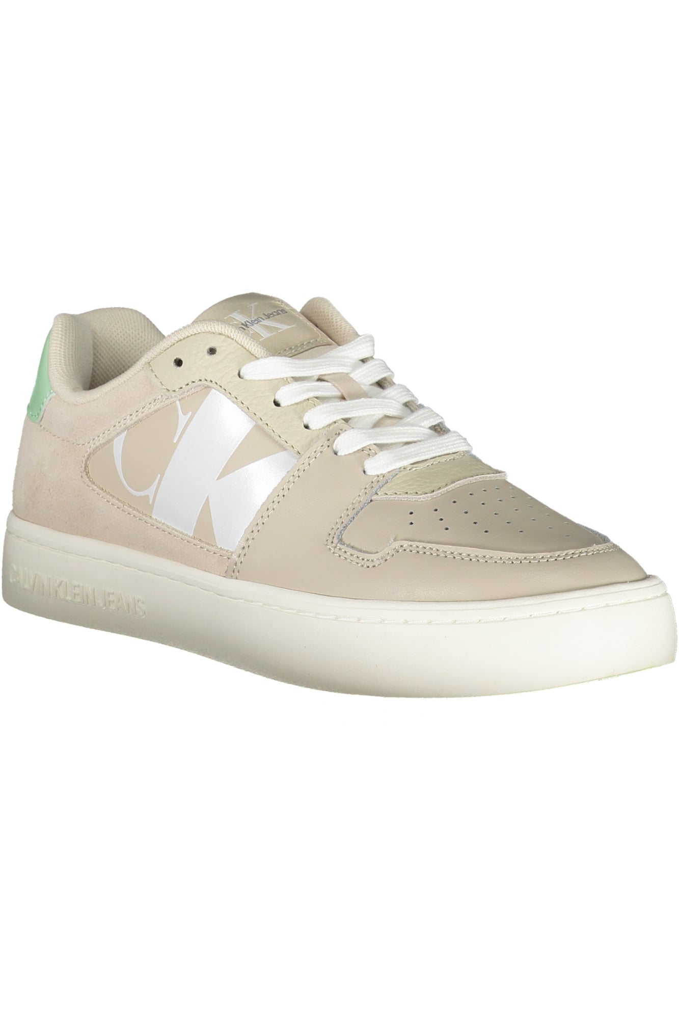 YW0YW001520F_BE02U – CALVIN KLEIN CALZATURA SPORTIVA DONNA BEIGE – Größe: 36, 37, 38, 39, 40, 41 – Farbe: Beige