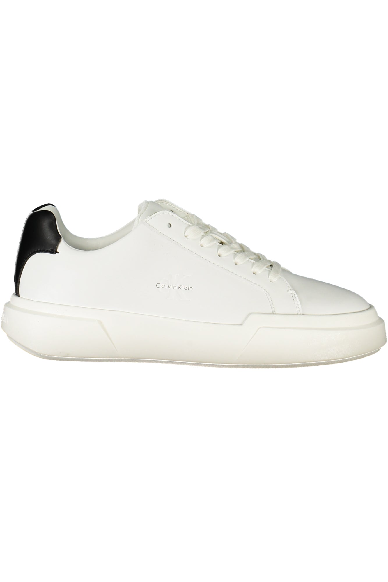 YW0YW01947_BI01W – Damen-Sportschuh in Weiß mit Schwarzdetails und bequemer Einlegesohle – Größe: 36, 37, 38, 39, 40, 41 – Farbe: Bianco