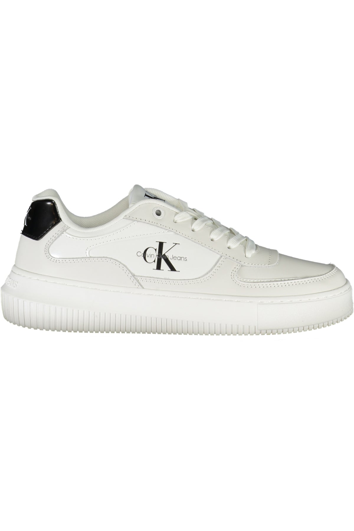 YW0YW001410_BI01W – Damen Sportschuh Weiß mit Schnürsenkeln und nachhaltigem Design – Größe: 36, 37, 38, 39, 40, 41 – Farbe: Bianco