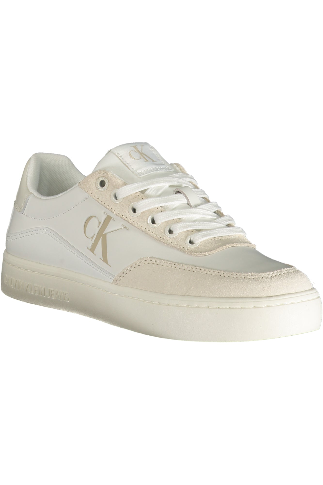 YW0YW01585_BI0LA – CALVIN KLEIN CALZATURA SPORTIVA DONNA BIANCO – Größe: 36, 37, 38, 39, 40, 41 – Farbe: Bianco