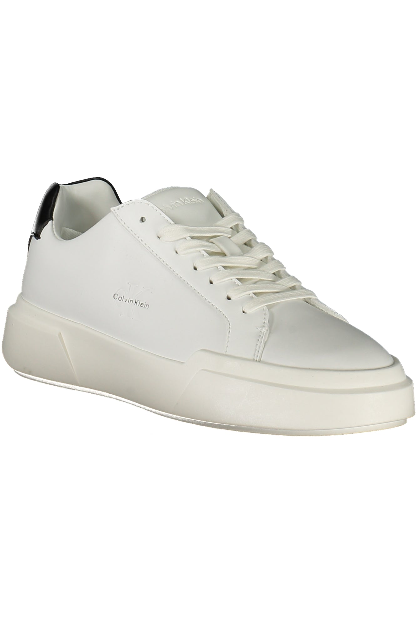 YW0YW01947_BI01W – Damen-Sportschuh in Weiß mit Schwarzdetails und bequemer Einlegesohle – Größe: 36, 37, 38, 39, 40, 41 – Farbe: Bianco