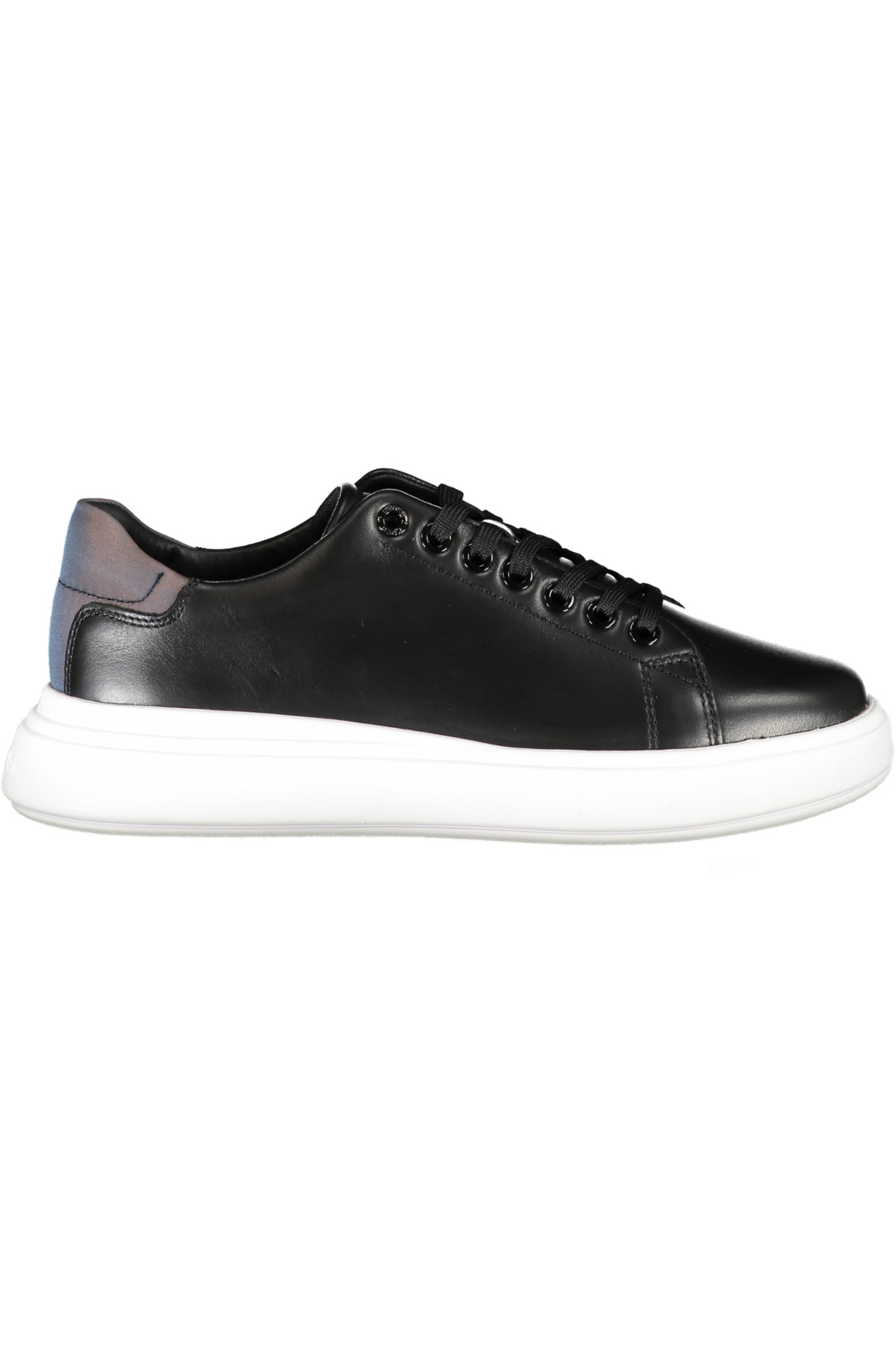 HW0HW01997_NEBEH – Nachhaltiger Damensneaker: Schwarzer Sportschuh mit Kontrastdetails – Größe: 36, 37, 38, 39 – Farbe: Nero