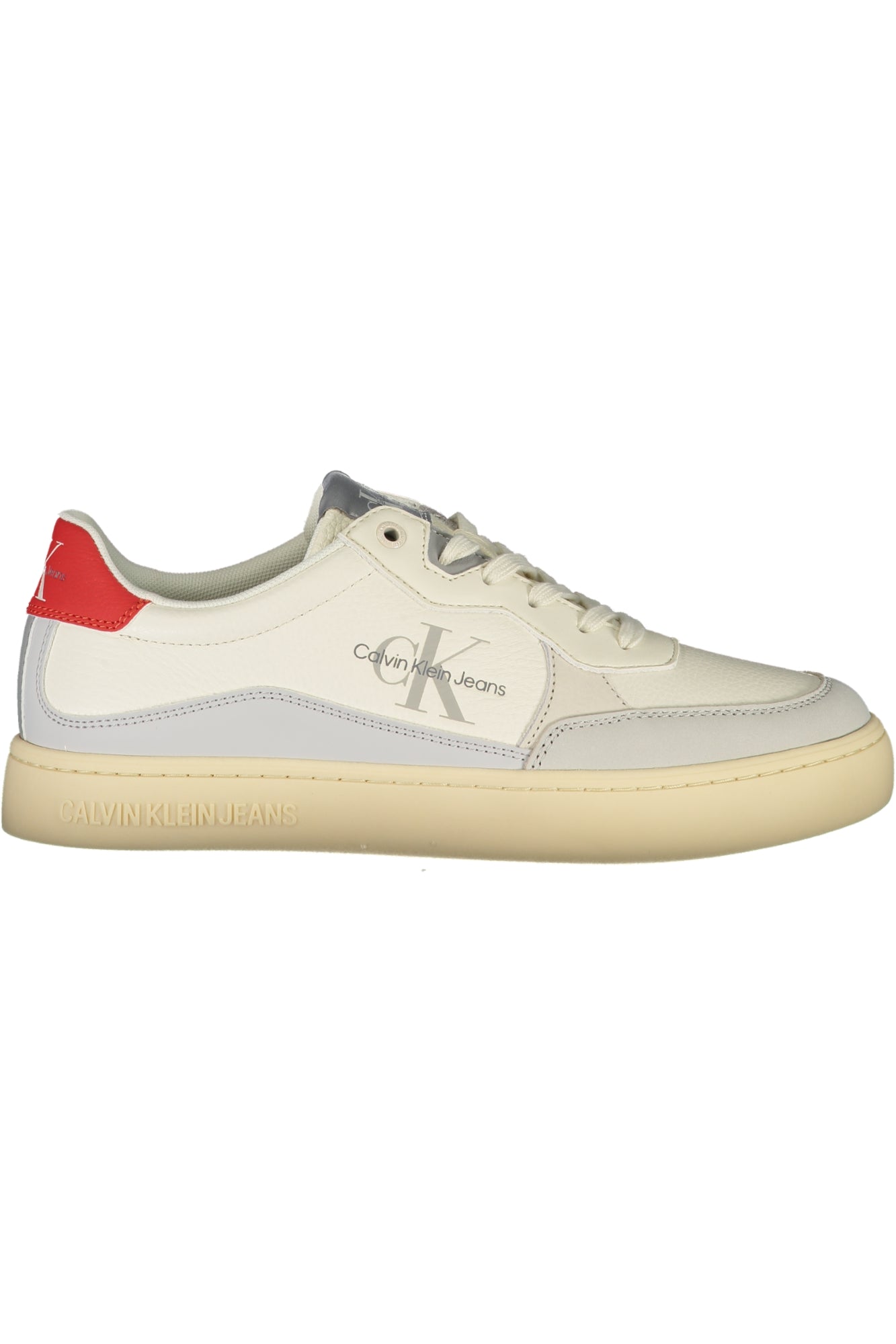 YM0YM00885_BI0GC – CALVIN KLEIN CALZATURA SPORTIVA UOMO BIANCO – Größe: 40, 41, 42, 43, 44, 45 – Farbe: Bianco