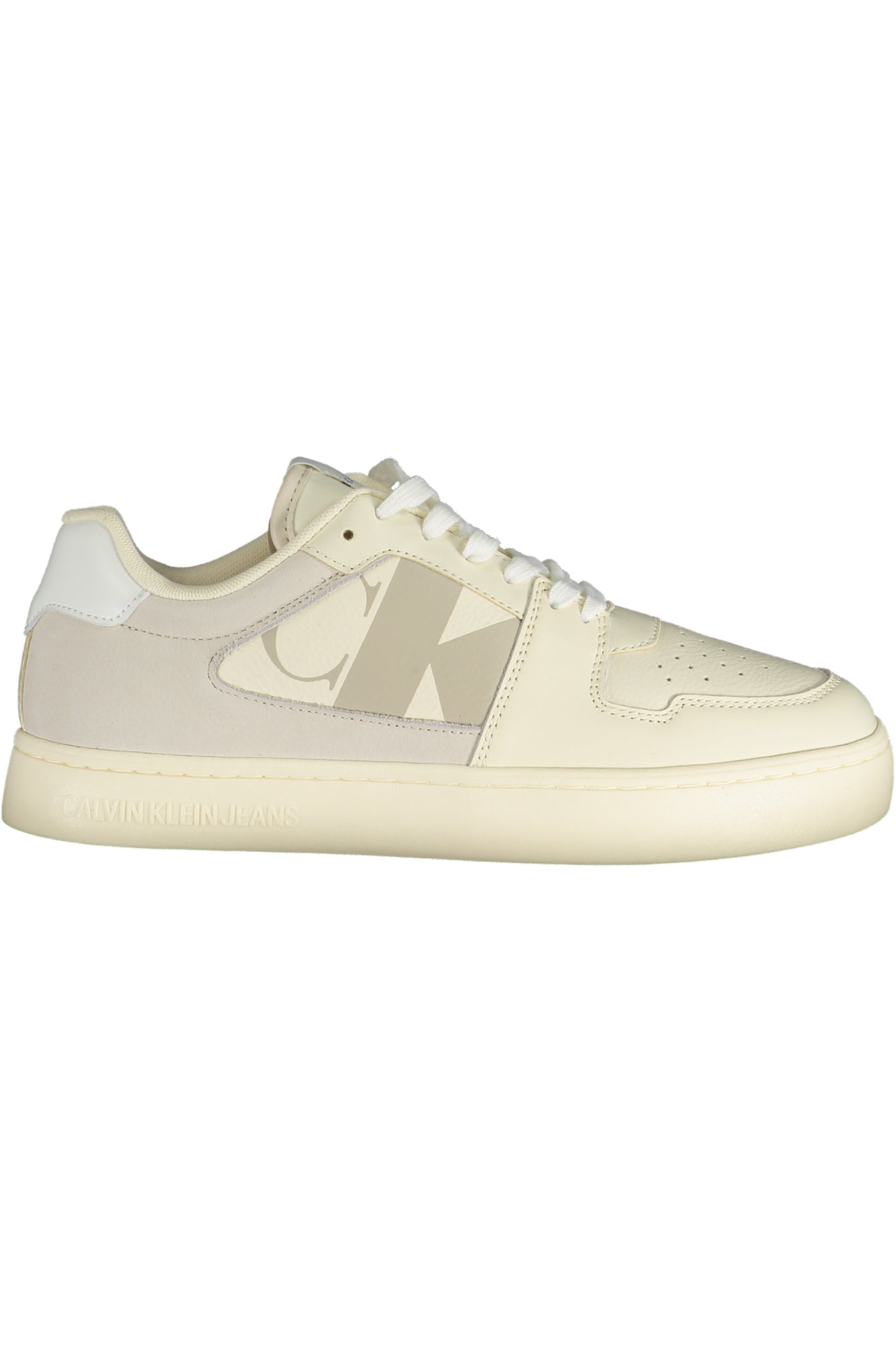 YM0YM01160_BI0LH – CALVIN KLEIN CALZATURA SPORTIVA UOMO BIANCO – Größe: 40, 41, 42, 43, 44, 45, 46 – Farbe: Bianco
