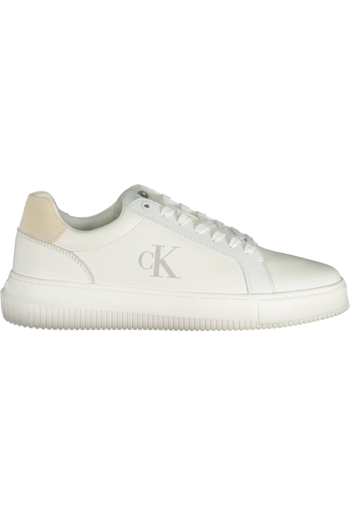 YM0YM01253_BI0LD – CALVIN KLEIN CALZATURA SPORTIVA UOMO BIANCO – Größe: 40, 41, 42, 43, 44, 45, 46 – Farbe: Bianco