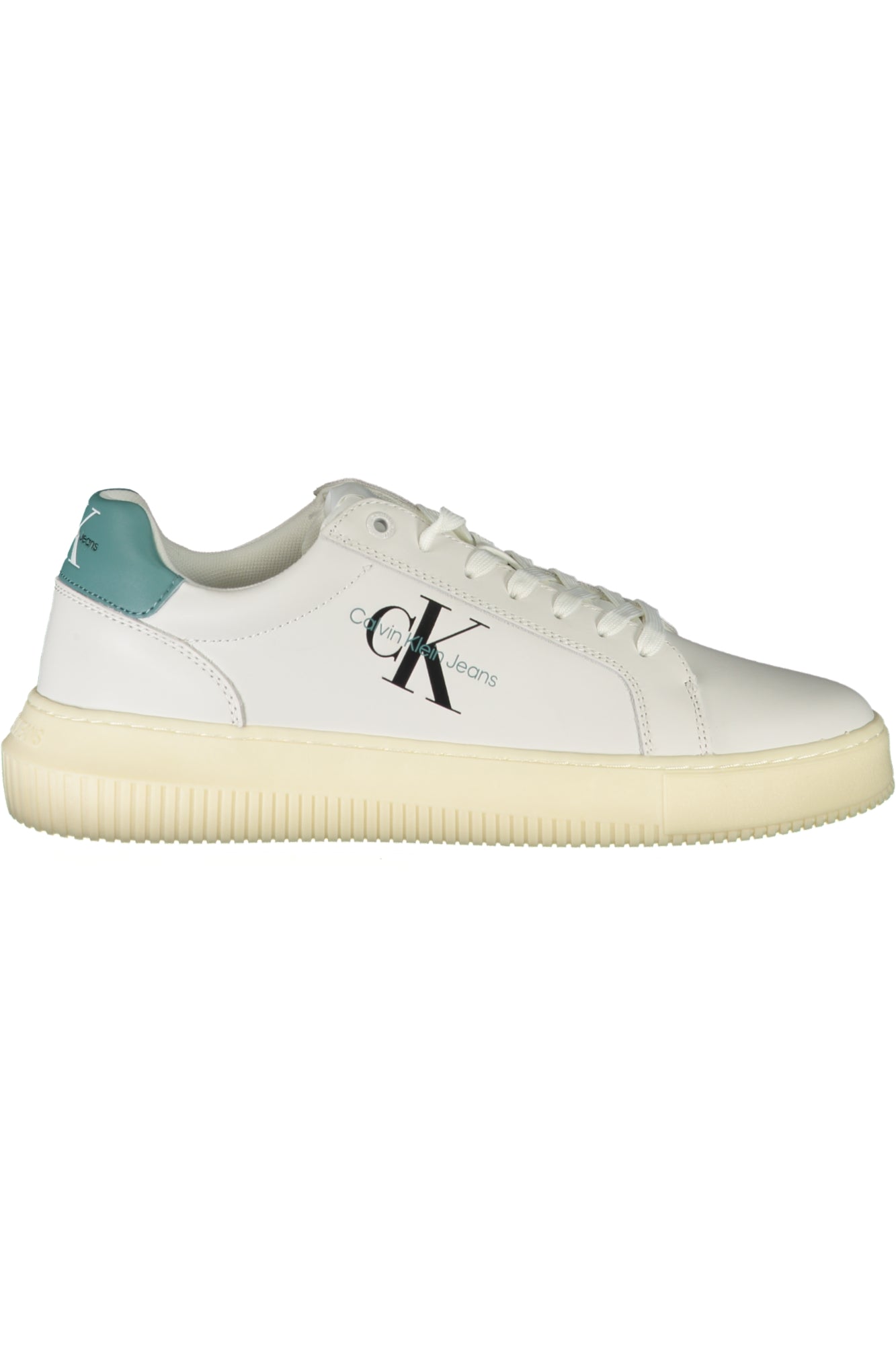YM0YM00681_BI01T – CALVIN KLEIN CALZATURA SPORTIVA UOMO BIANCO – Größe: 40, 41, 42, 43, 44, 45, 46 – Farbe: Bianco