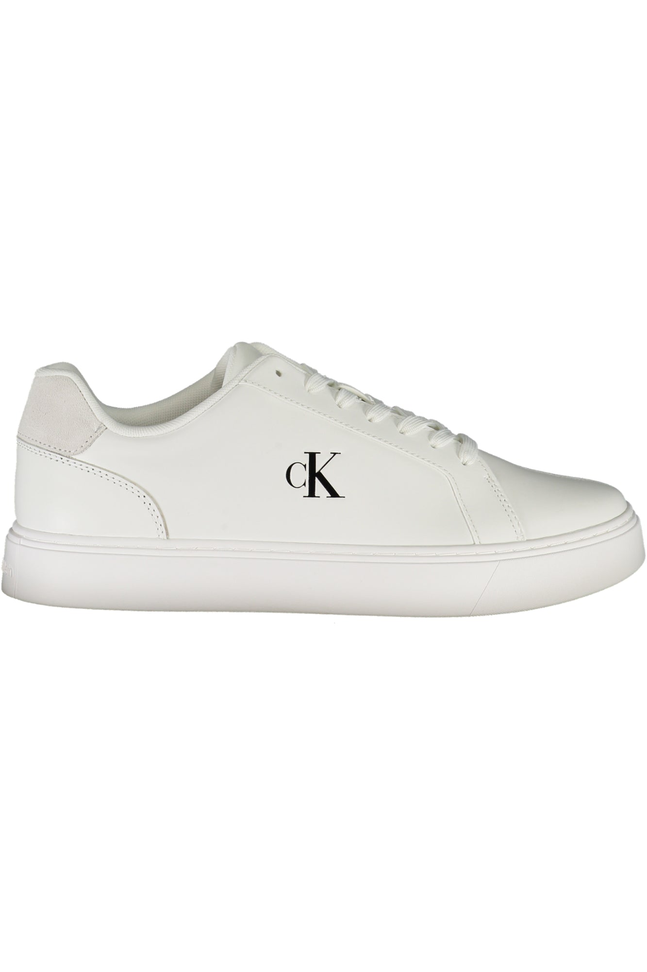 YM0YM01435_BI0K4 – Eleganter Herren-Sportschuh Weiß mit Kontrast, Bequem & Stylish – Größe: 40, 41, 42, 43, 44, 45 – Farbe: Bianco
