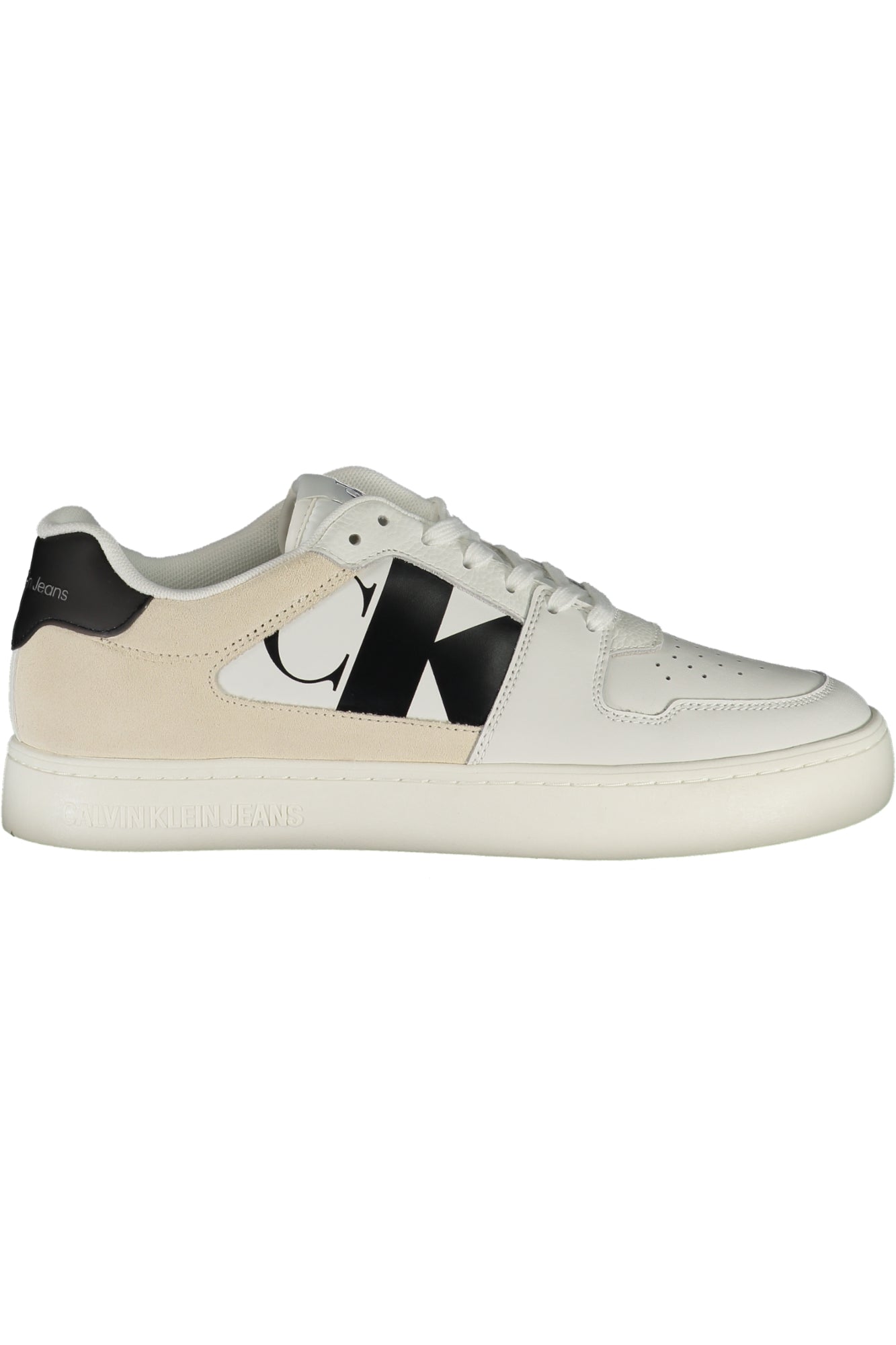 YM0YM01002_BI01W – CALVIN KLEIN CALZATURA SPORTIVA UOMO BIANCO – Größe: 40, 41, 42, 43, 44, 45 – Farbe: Bianco