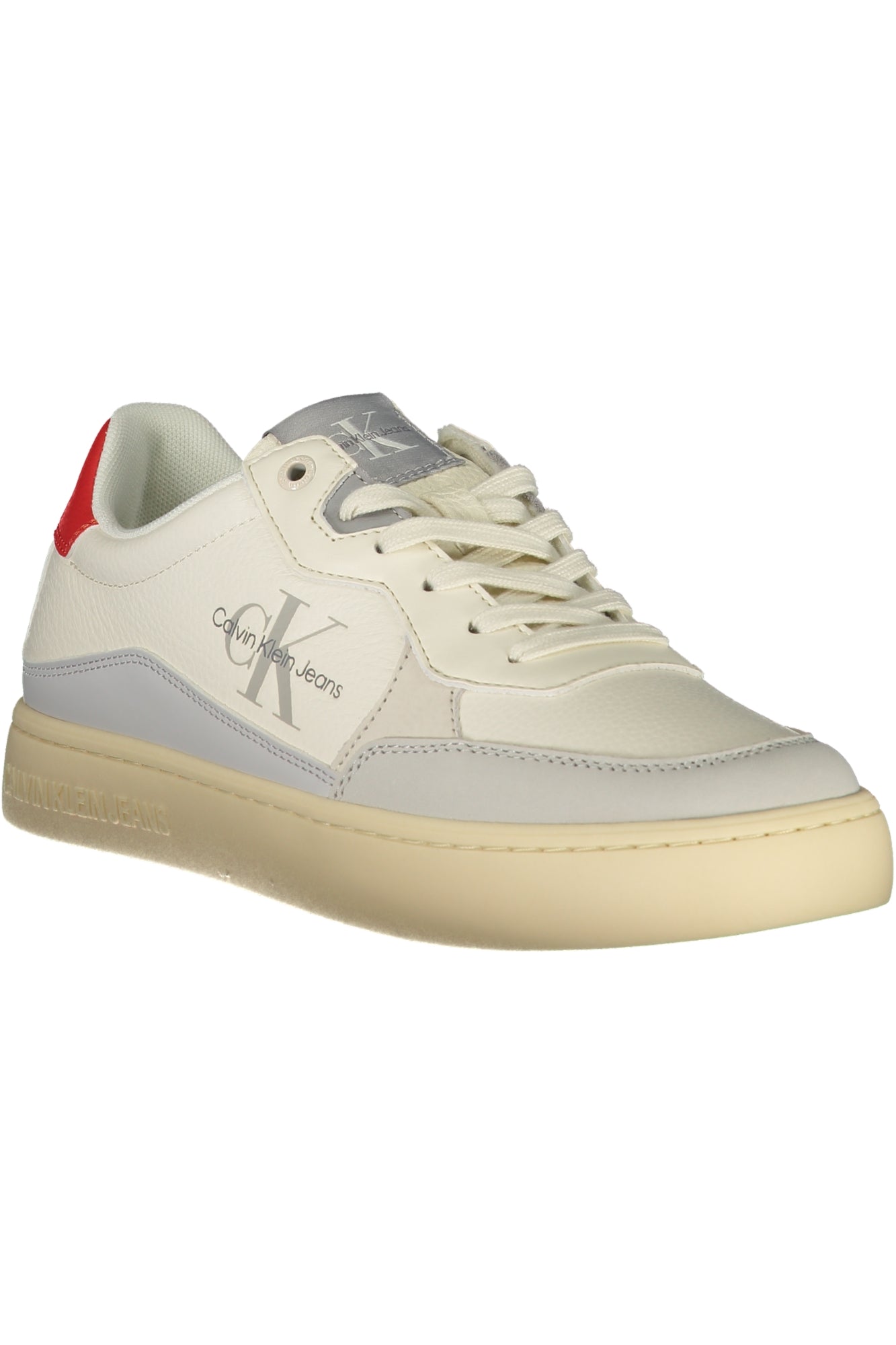 YM0YM00885_BI0GC – CALVIN KLEIN CALZATURA SPORTIVA UOMO BIANCO – Größe: 40, 41, 42, 43, 44, 45 – Farbe: Bianco