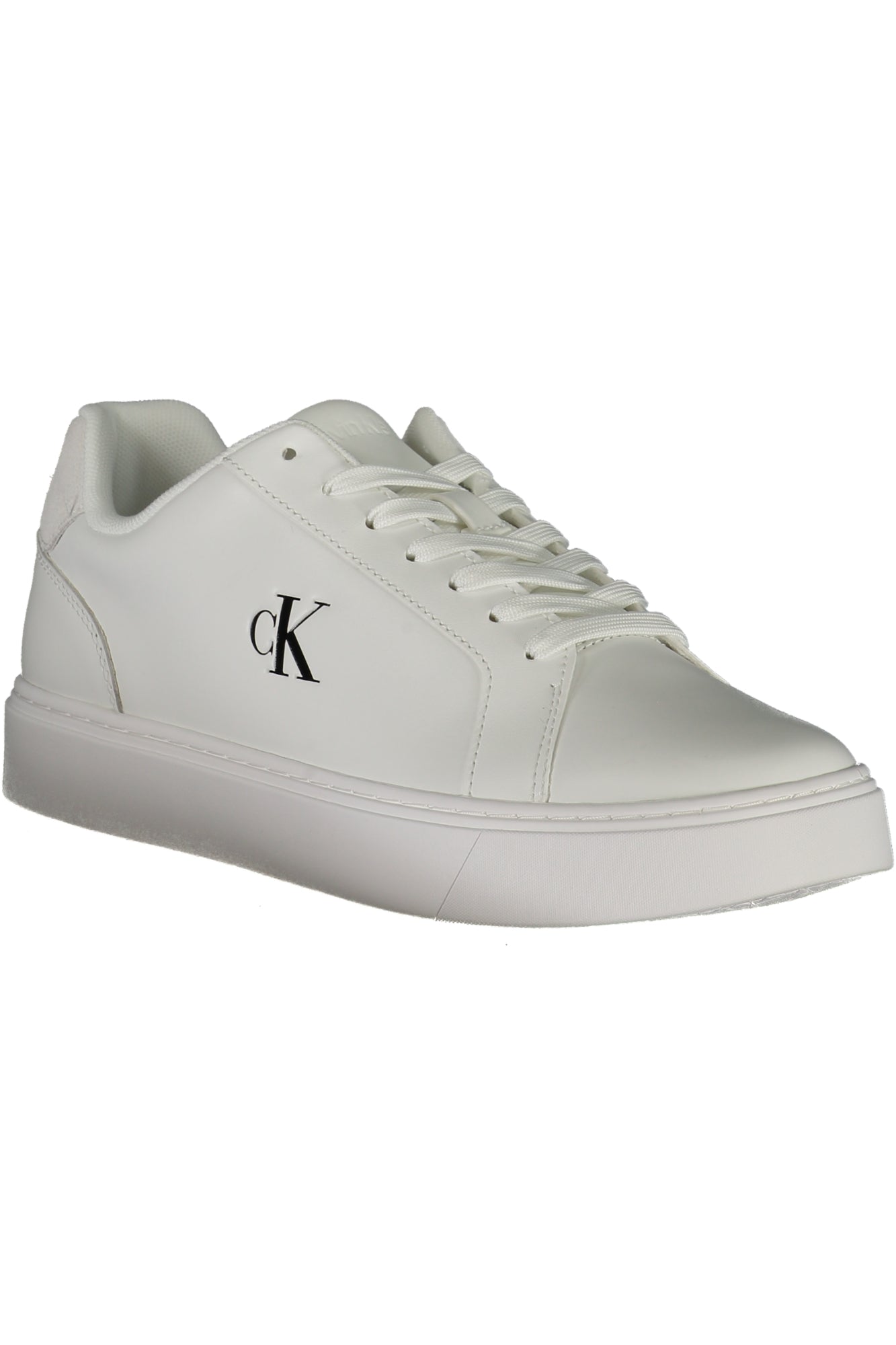 YM0YM01435_BI0K4 – Eleganter Herren-Sportschuh Weiß mit Kontrast, Bequem & Stylish – Größe: 40, 41, 42, 43, 44, 45 – Farbe: Bianco