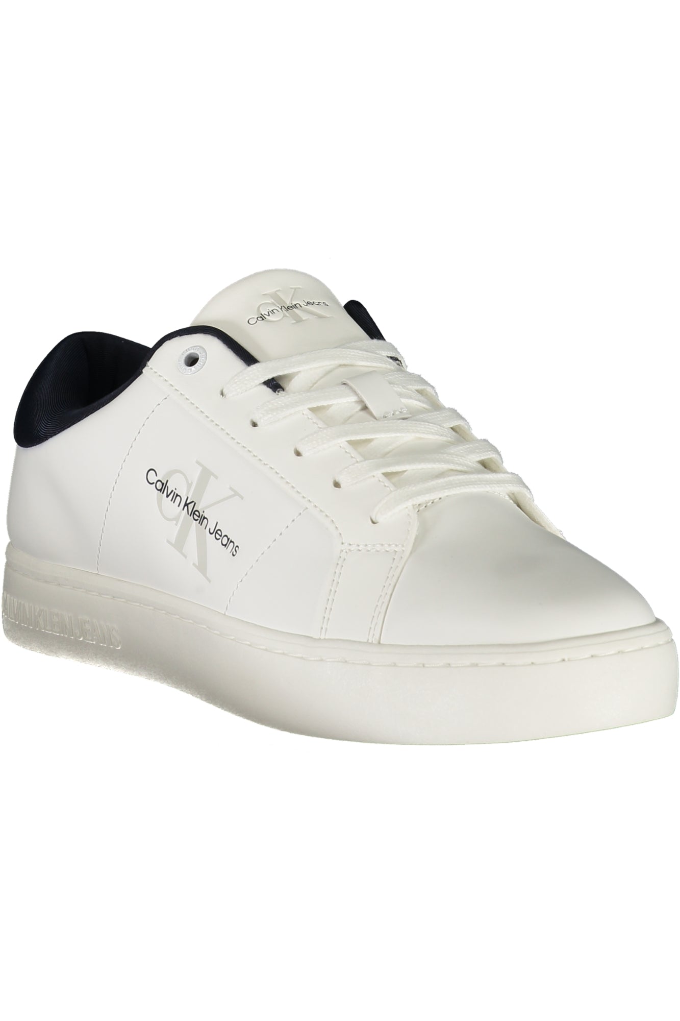 YM0YM00864_BIYAF – Herren Sportschuh Weiß: Stilvolle Details & Nachhaltige Materialien – Größe: 40, 41, 42, 43, 44, 45 – Farbe: Bianco