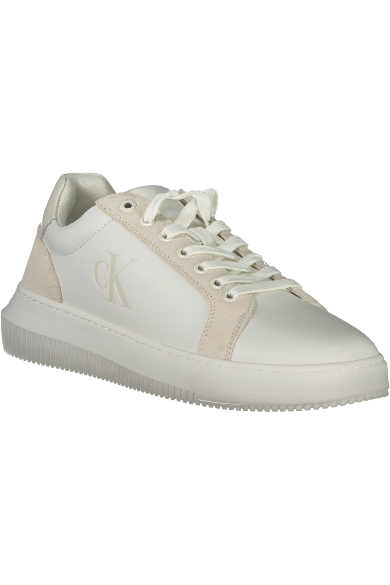 YM0YM01123_BI0LG – CALVIN KLEIN CALZATURA SPORTIVA UOMO BIANCO – Größe: 40, 41, 42, 43, 44, 45 – Farbe: Bianco