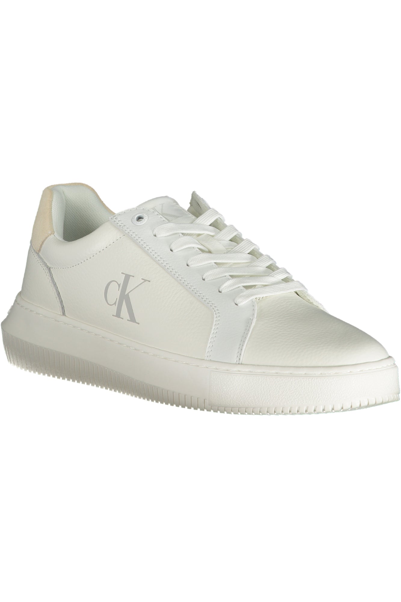 YM0YM01253_BI0LD – CALVIN KLEIN CALZATURA SPORTIVA UOMO BIANCO – Größe: 40, 41, 42, 43, 44, 45, 46 – Farbe: Bianco
