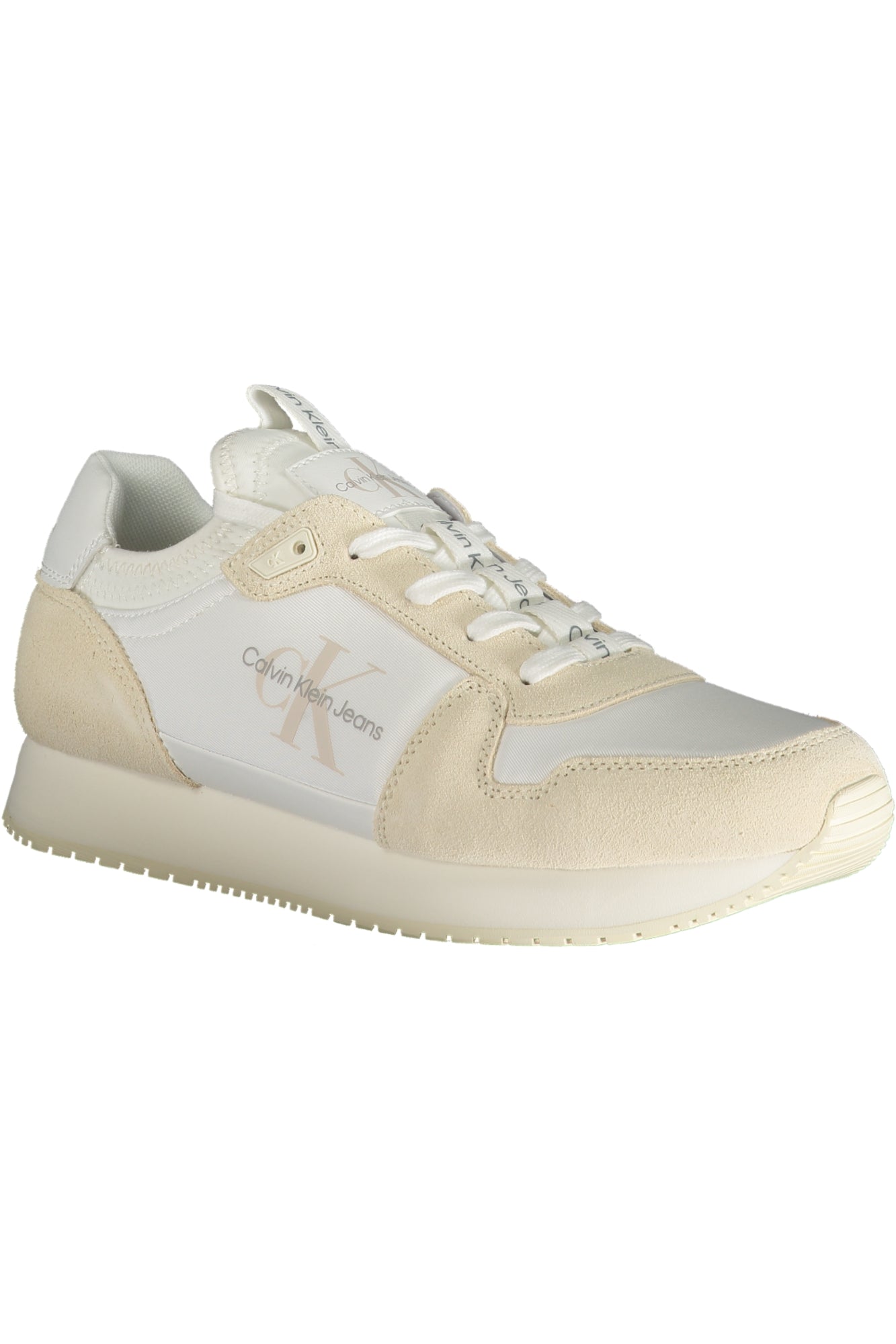 YM0YM00553_BI0LC – CALVIN KLEIN CALZATURA SPORTIVA UOMO BIANCO – Größe: 40, 41, 42, 43, 44, 45 – Farbe: Bianco