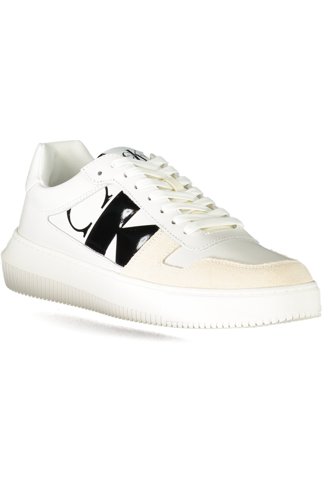 YM0YM00897_BI01T – CALVIN KLEIN CALZATURA SPORTIVA UOMO BIANCO – Größe: 40, 41, 42, 43, 44, 45 – Farbe: Bianco