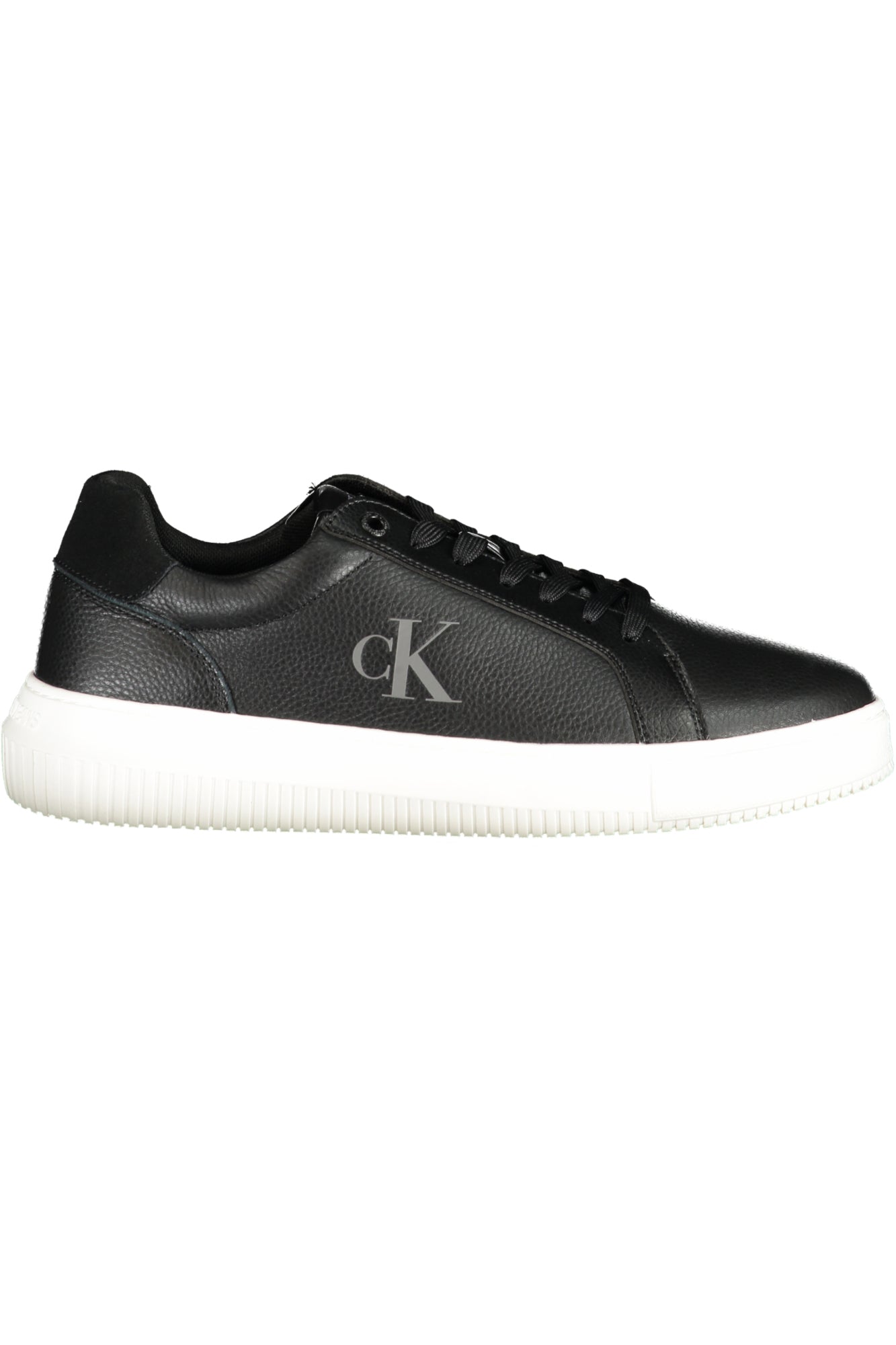 YM0YM01253_NE0GM – Herren Sportschuh Schwarz mit Kontrastdetails & Herausnehmbarem Fußbett – Größe: 40, 41, 42, 43, 44, 45, 46 – Farbe: Nero