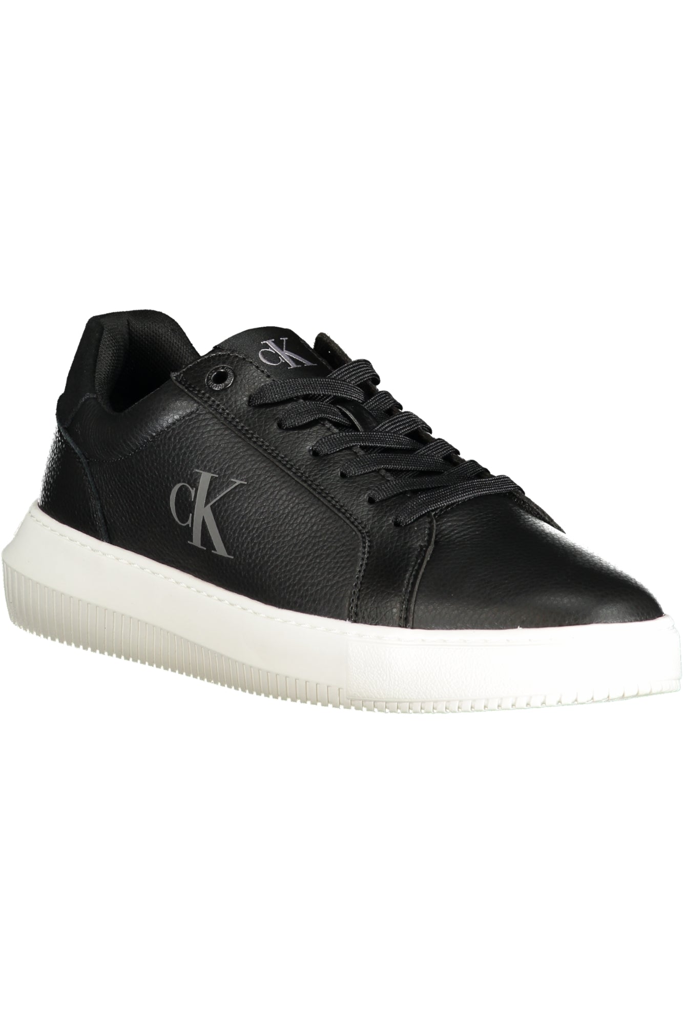 YM0YM01253_NE0GM – Herren Sportschuh Schwarz mit Kontrastdetails & Herausnehmbarem Fußbett – Größe: 40, 41, 42, 43, 44, 45, 46 – Farbe: Nero