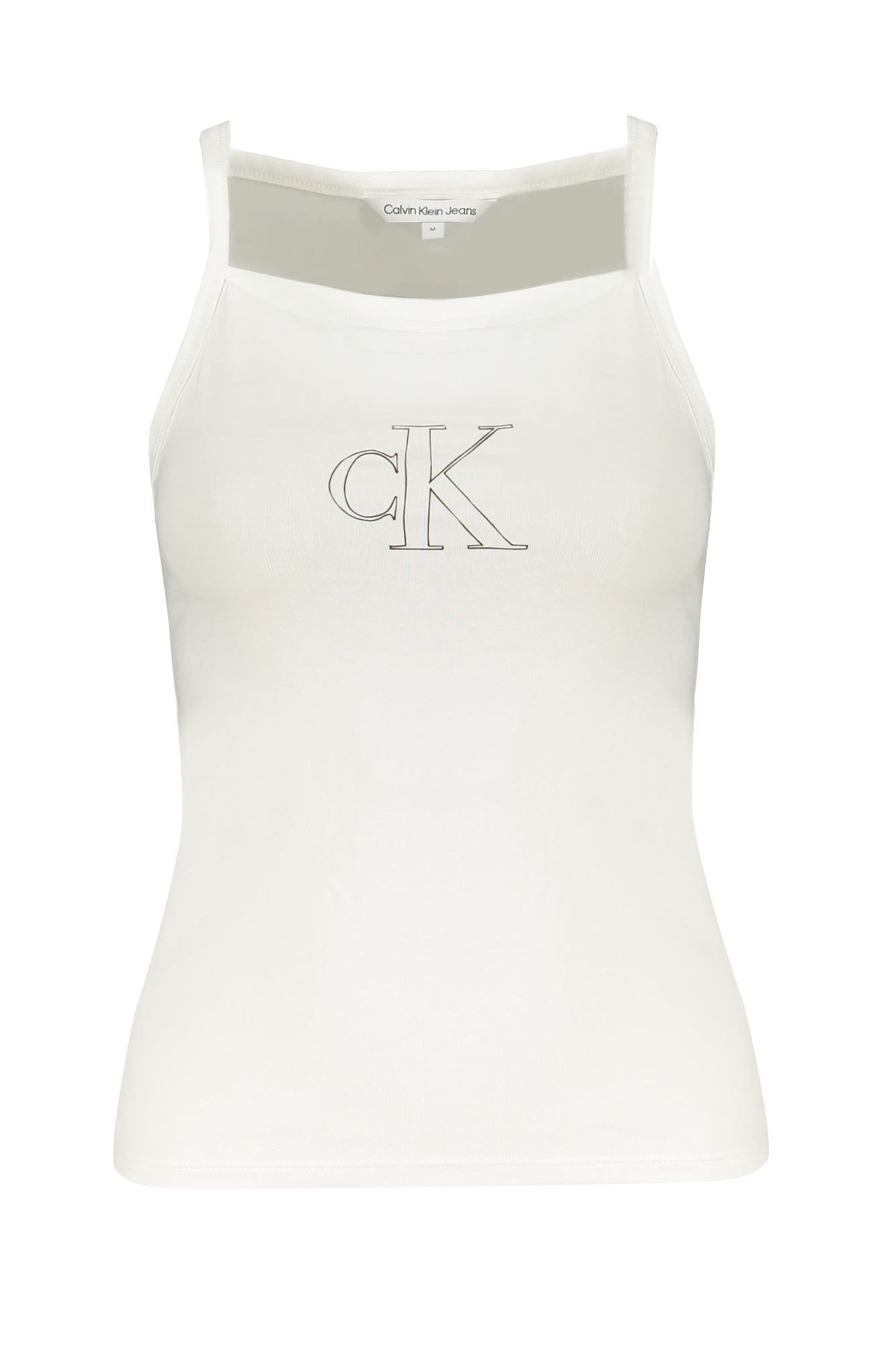 J20J223623_BIYAF – CALVIN KLEIN CANOTTA DONNA BIANCO – Größe: XS, S, M, L, XL – Farbe: Bianco