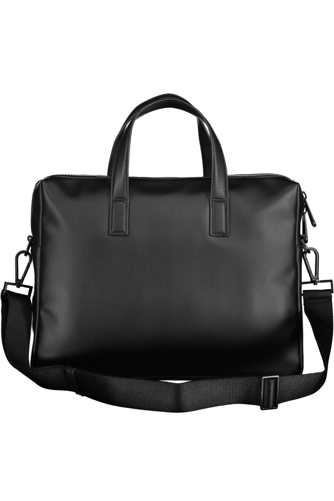 K50K510531_NERO_BAX – Schwarze Herrentasche mit Laptopfach und recyceltem Polyester – Größe: UNI – Farbe: Nero