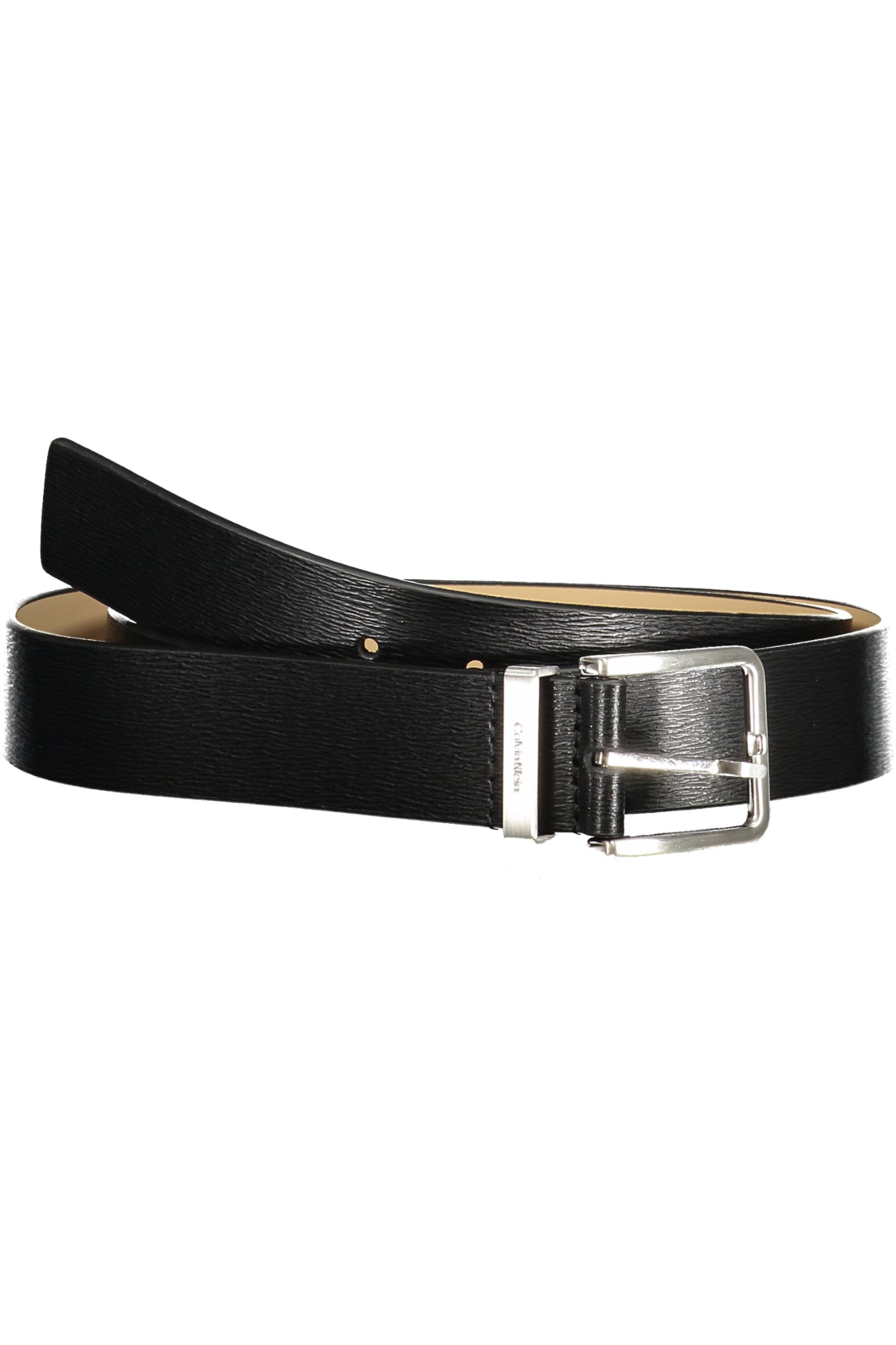 K50K511075_NEBAX__NEBAX – Hochwertiger Ledergürtel für Herren in Schwarz mit Metallschnalle – Größe: 115 – Farbe: Nero