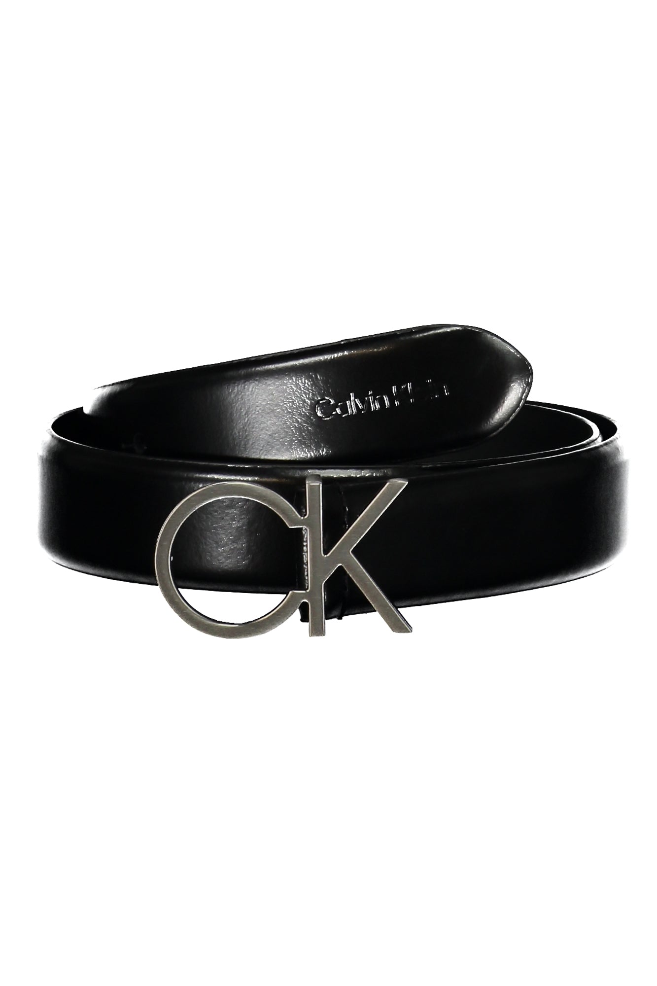K60K610157_NEBAX – CALVIN KLEIN CINTURA IN PELLE UOMO NERO – Größe: 70, 75 – Farbe: Nero