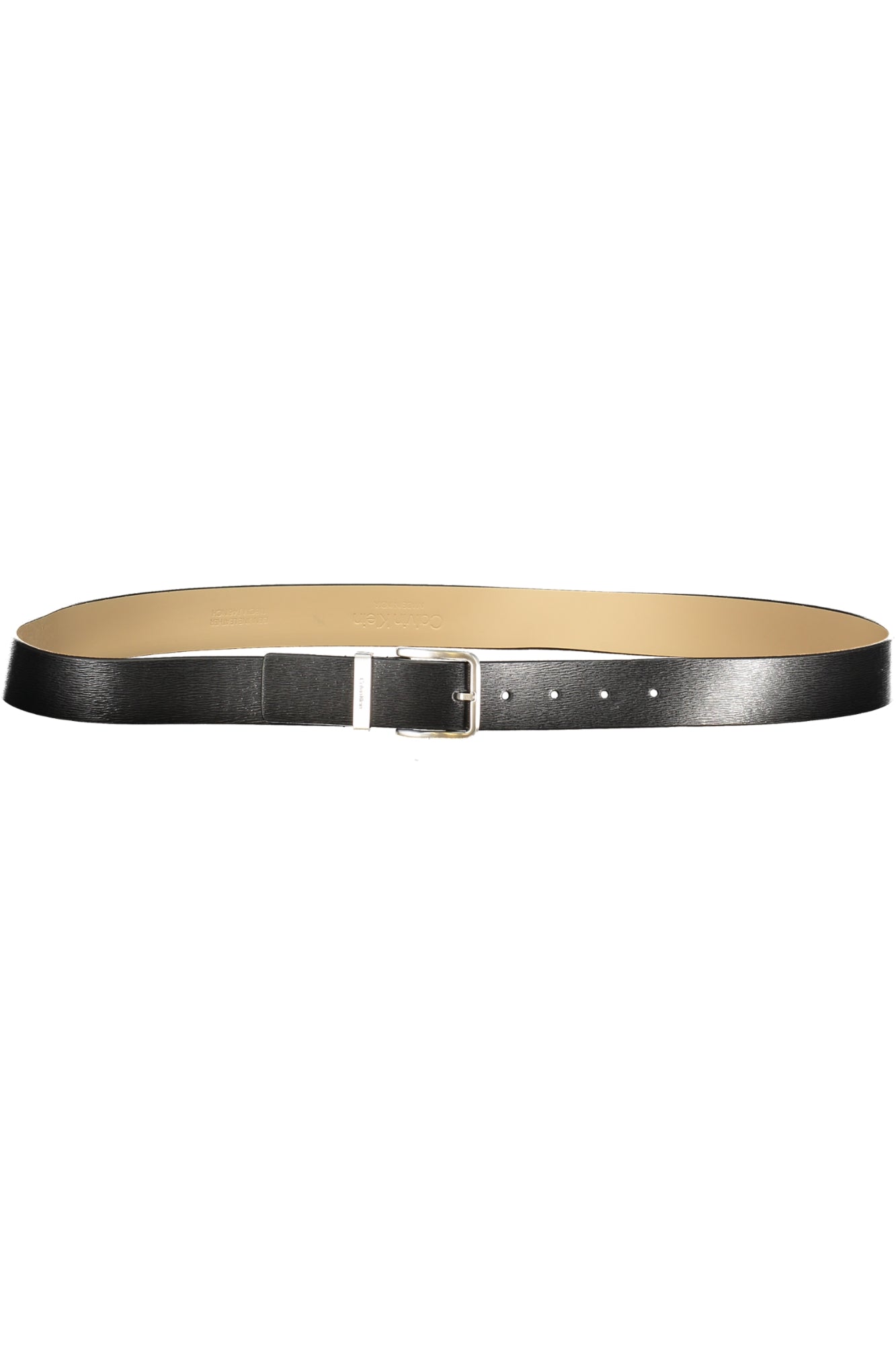 K50K511075_NEBAX__NEBAX – Hochwertiger Ledergürtel für Herren in Schwarz mit Metallschnalle – Größe: 115 – Farbe: Nero