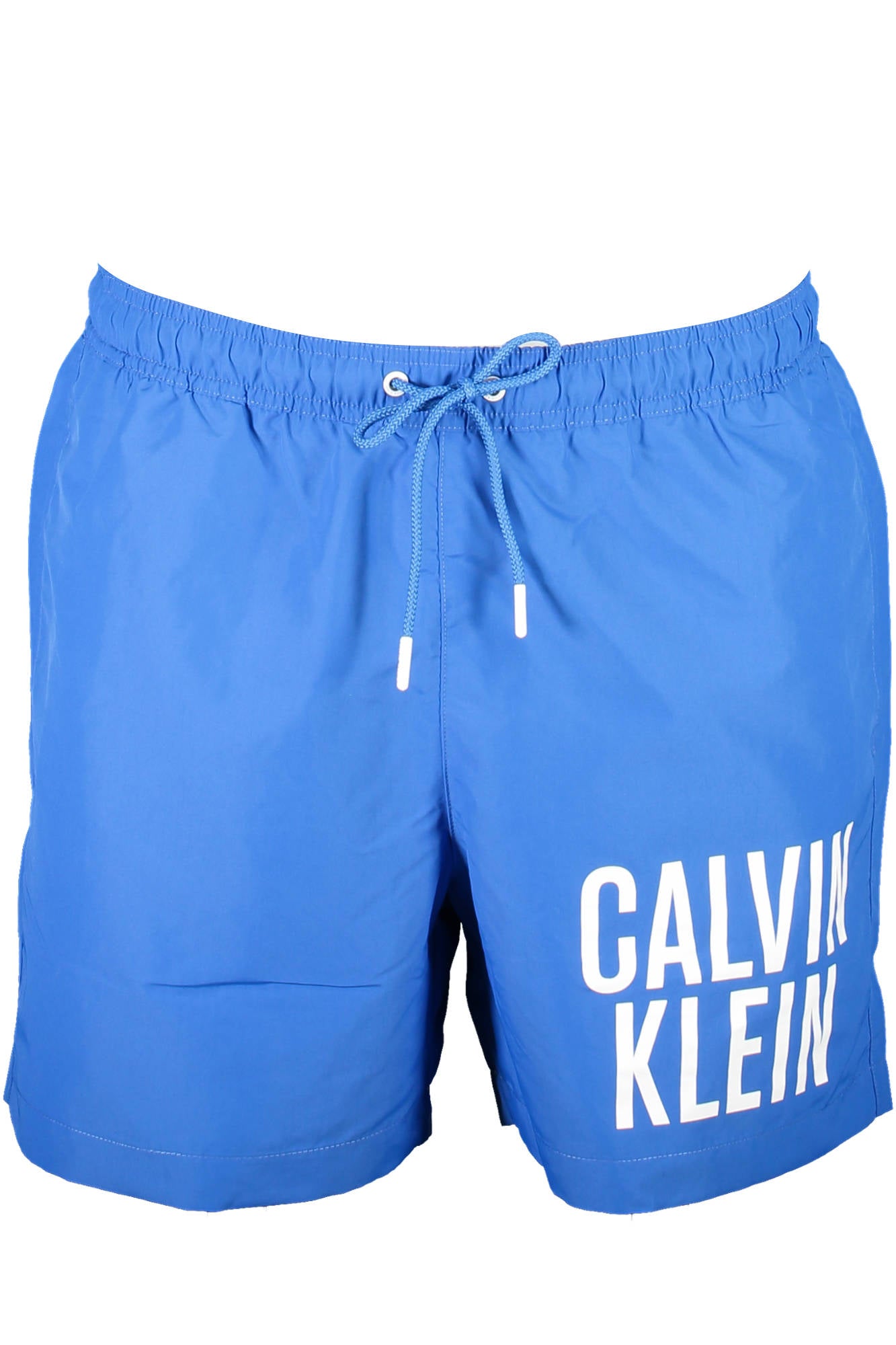 KM0KM00794_BLU_C4X – Herren Bade-Boxershorts Blau: Nachhaltige Eleganz aus Recyclingmaterialien – Größe: L, XL – Farbe: Blu