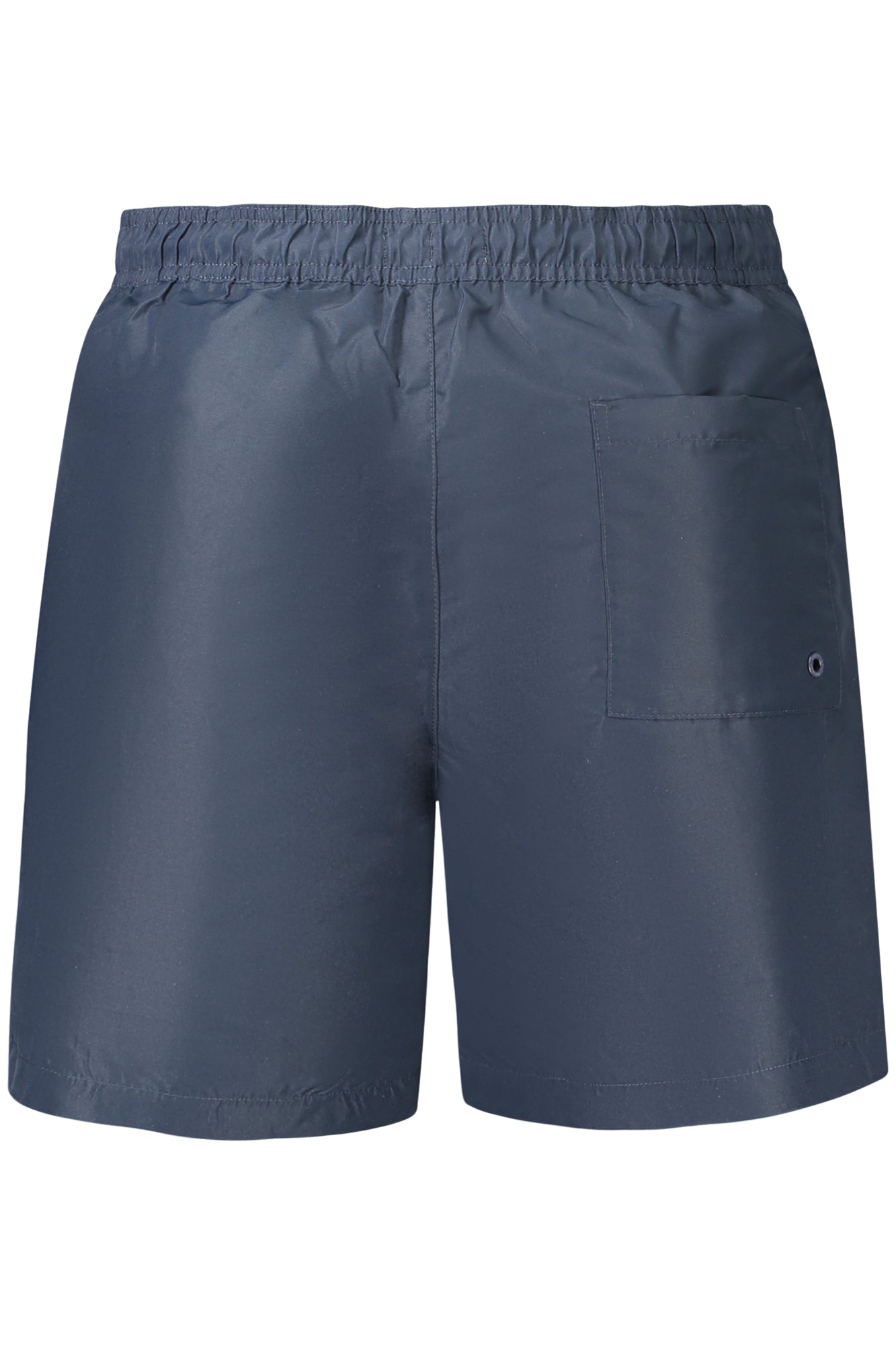 KM0KM01092_BLCEF – Stilvolle blaue Badeboxer für Herren mit Taschen und Kordelzug – Größe: S, M, L, XL, 2XL – Farbe: Blu